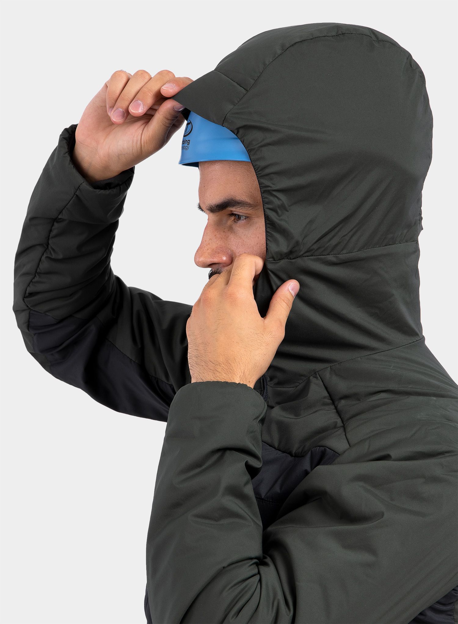 Яке Black Diamond First Light Stretch Hoody - cypress/black