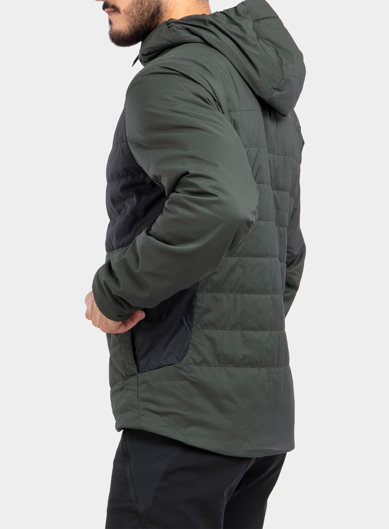 Яке Black Diamond First Light Stretch Hoody - cypress/black