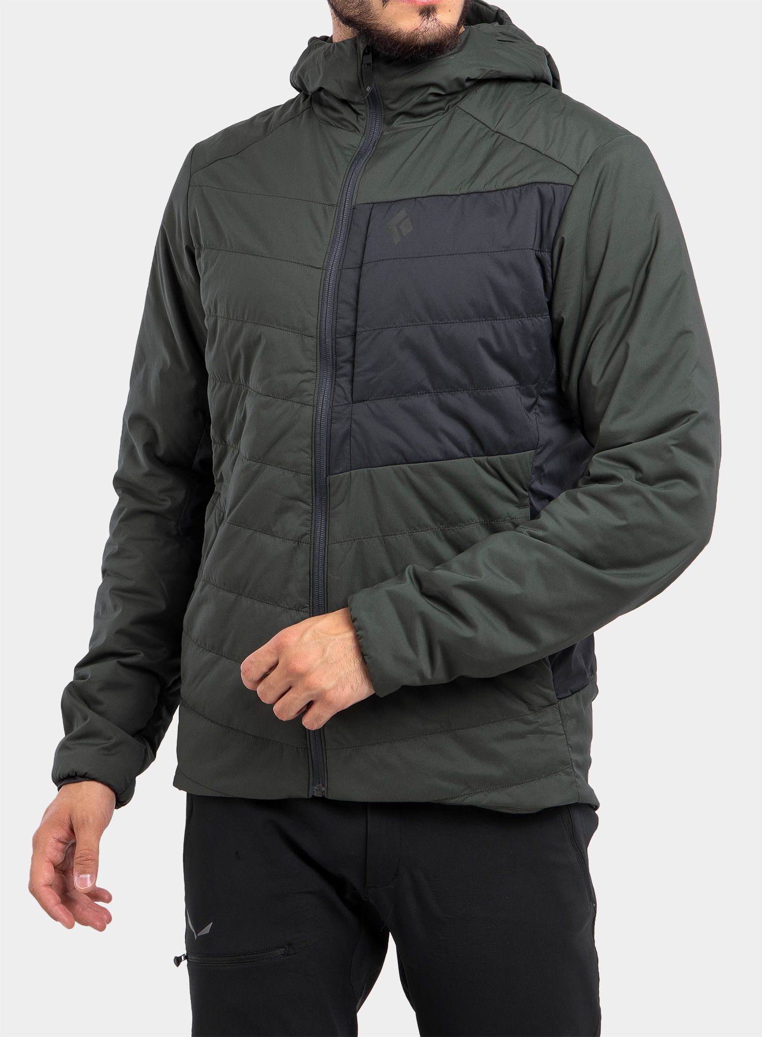 Яке Black Diamond First Light Stretch Hoody - cypress/black