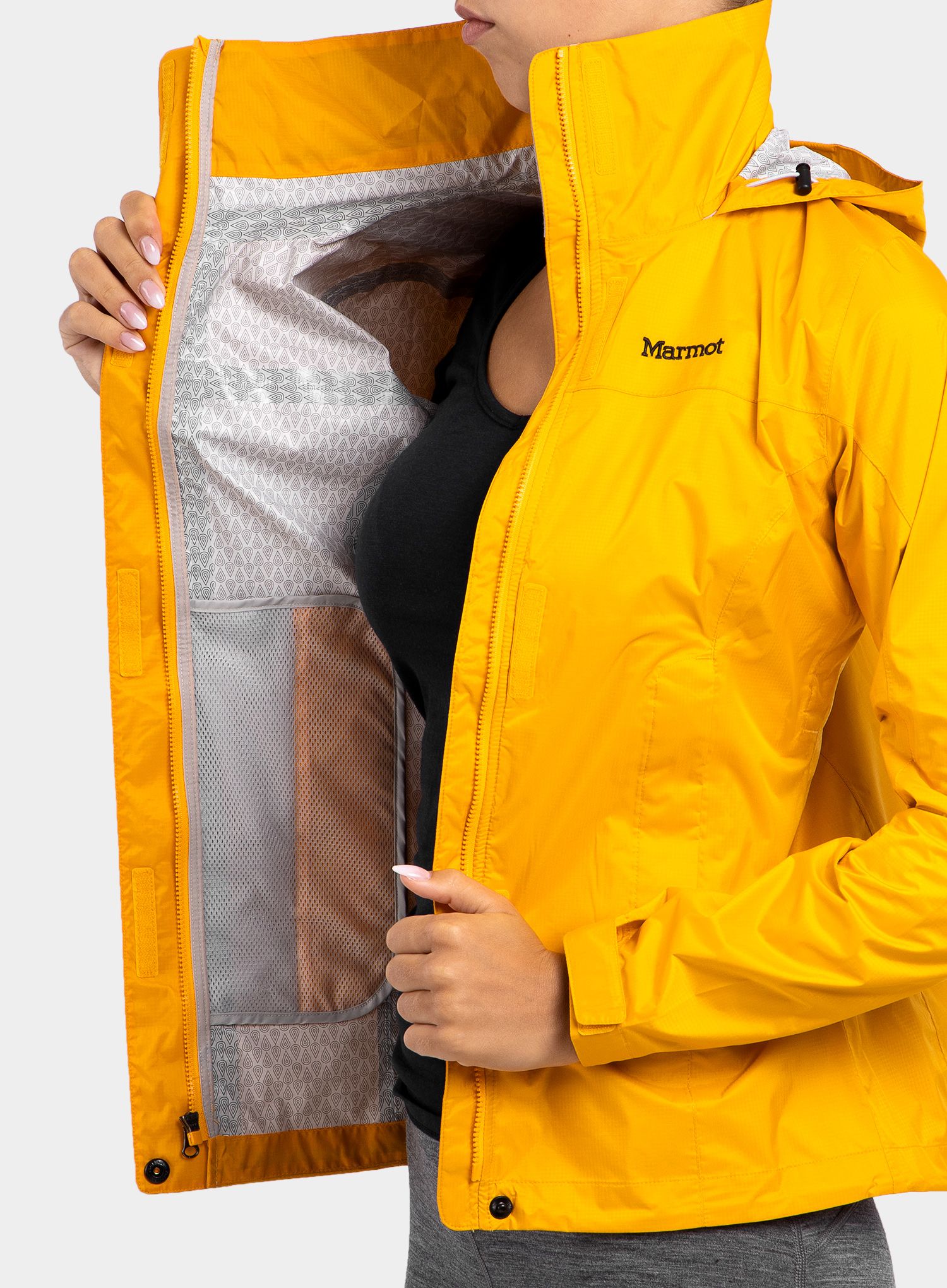 Дамско водоустойчиво яке Marmot PreCip Eco Jacket - solar