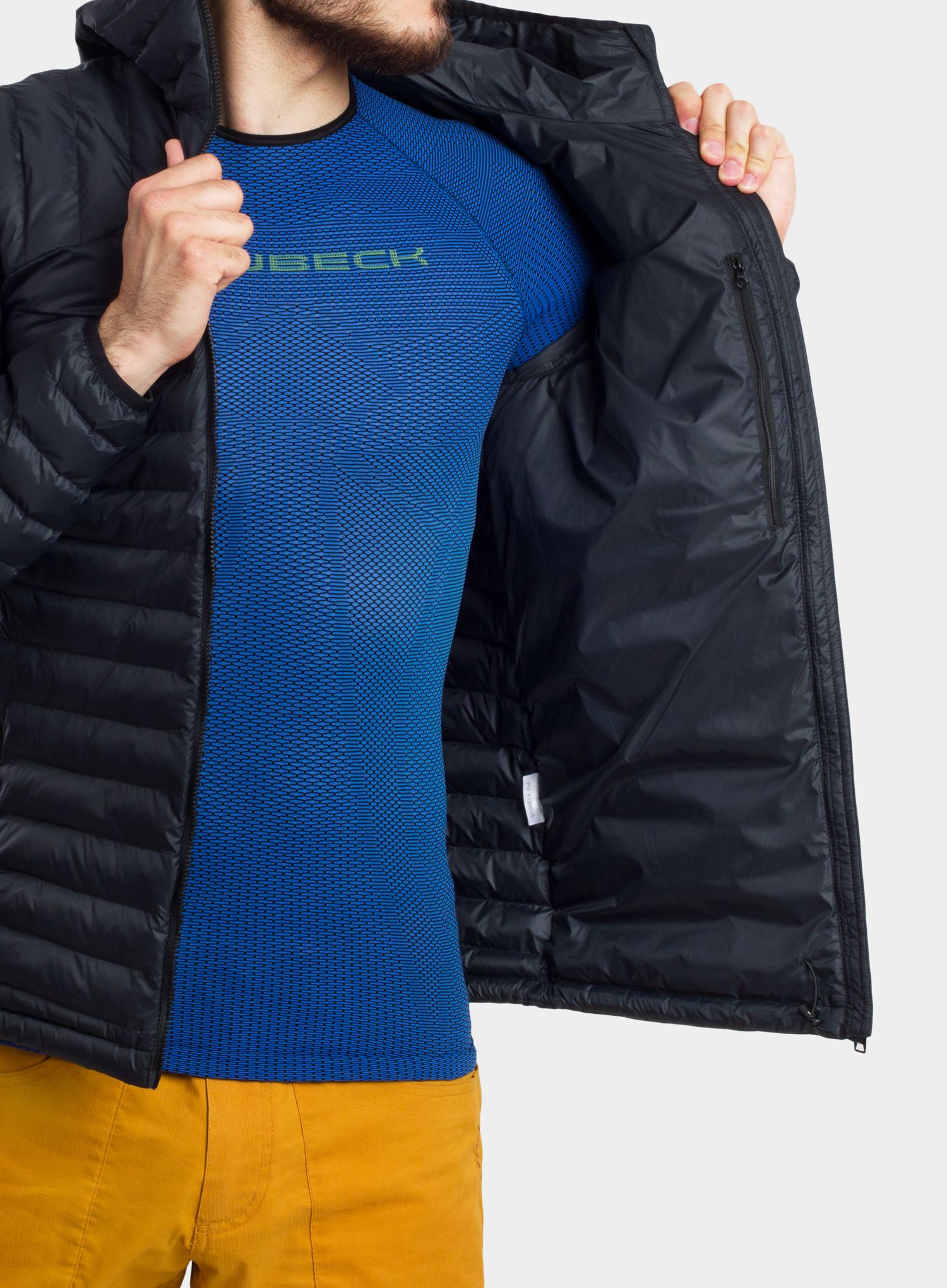 Яке с подплата Fjallraven Expedition Latt Hoodie - navy