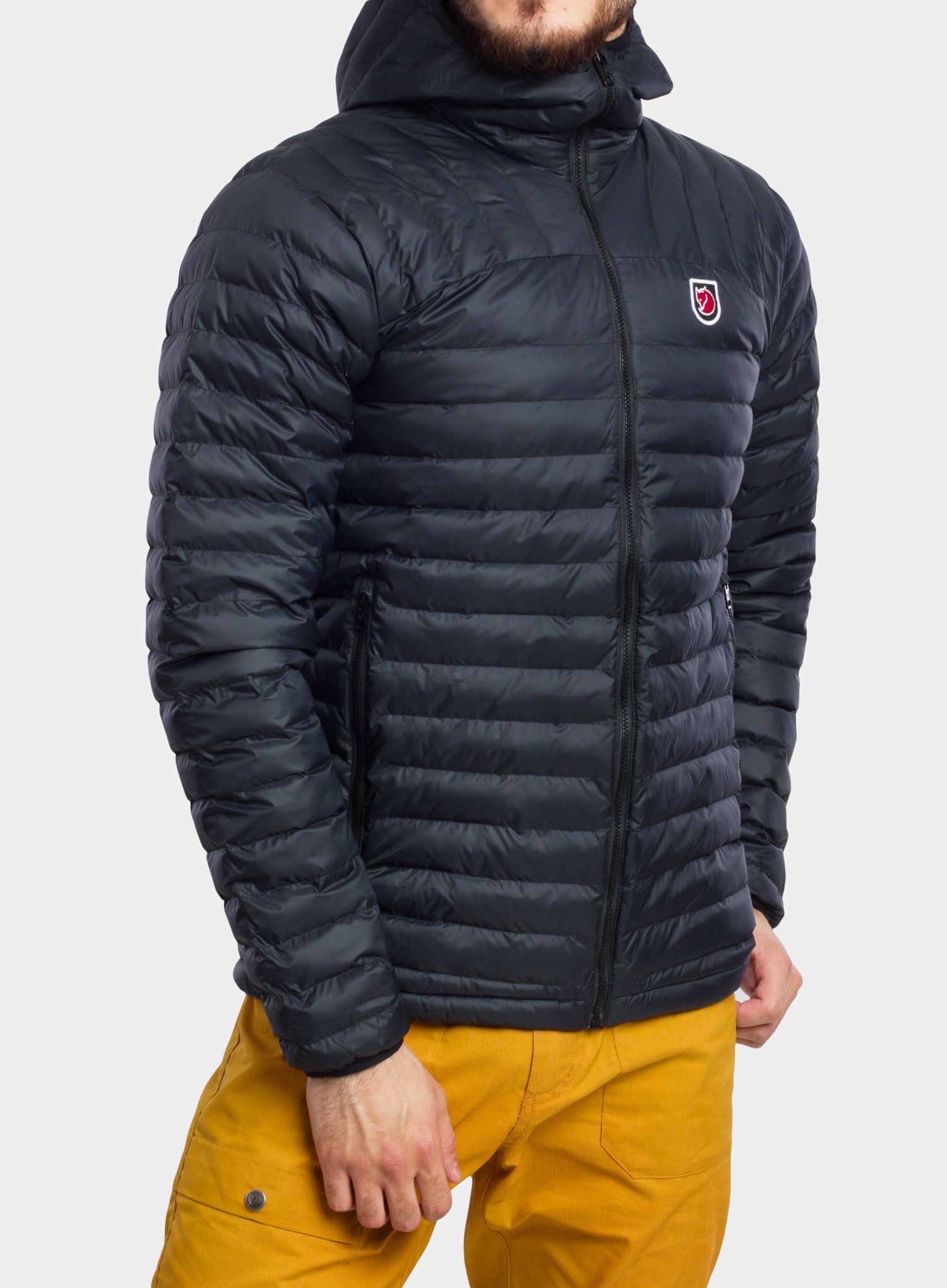 Яке с подплата Fjallraven Expedition Latt Hoodie - navy