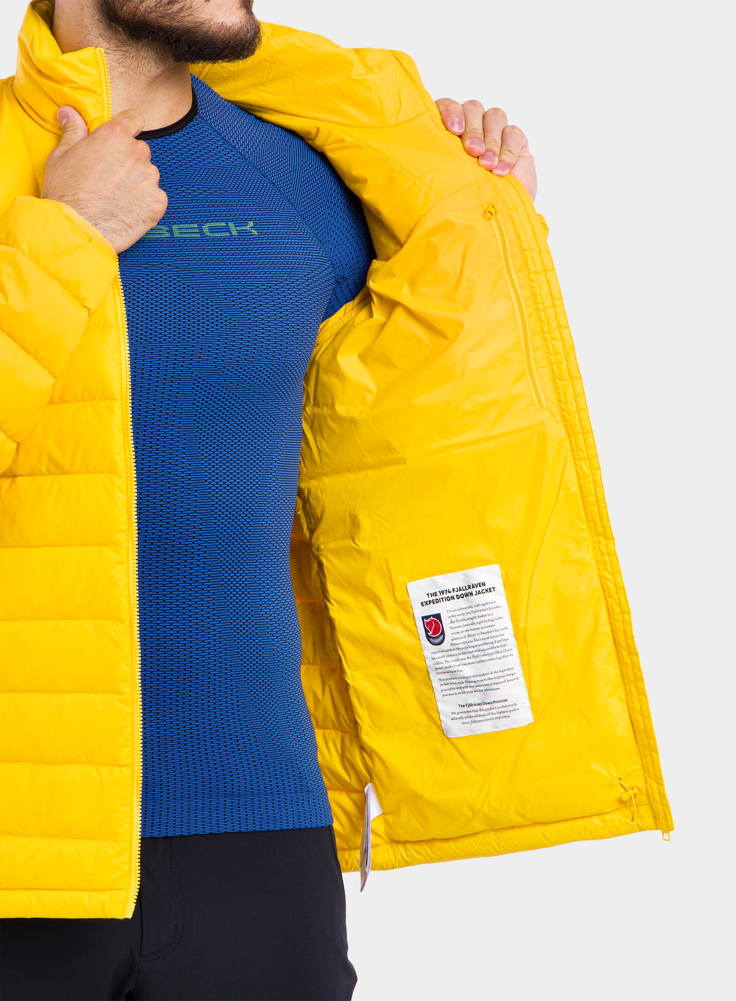 Яке Fjallraven Expedition Pack Down Jacket - dandelion
