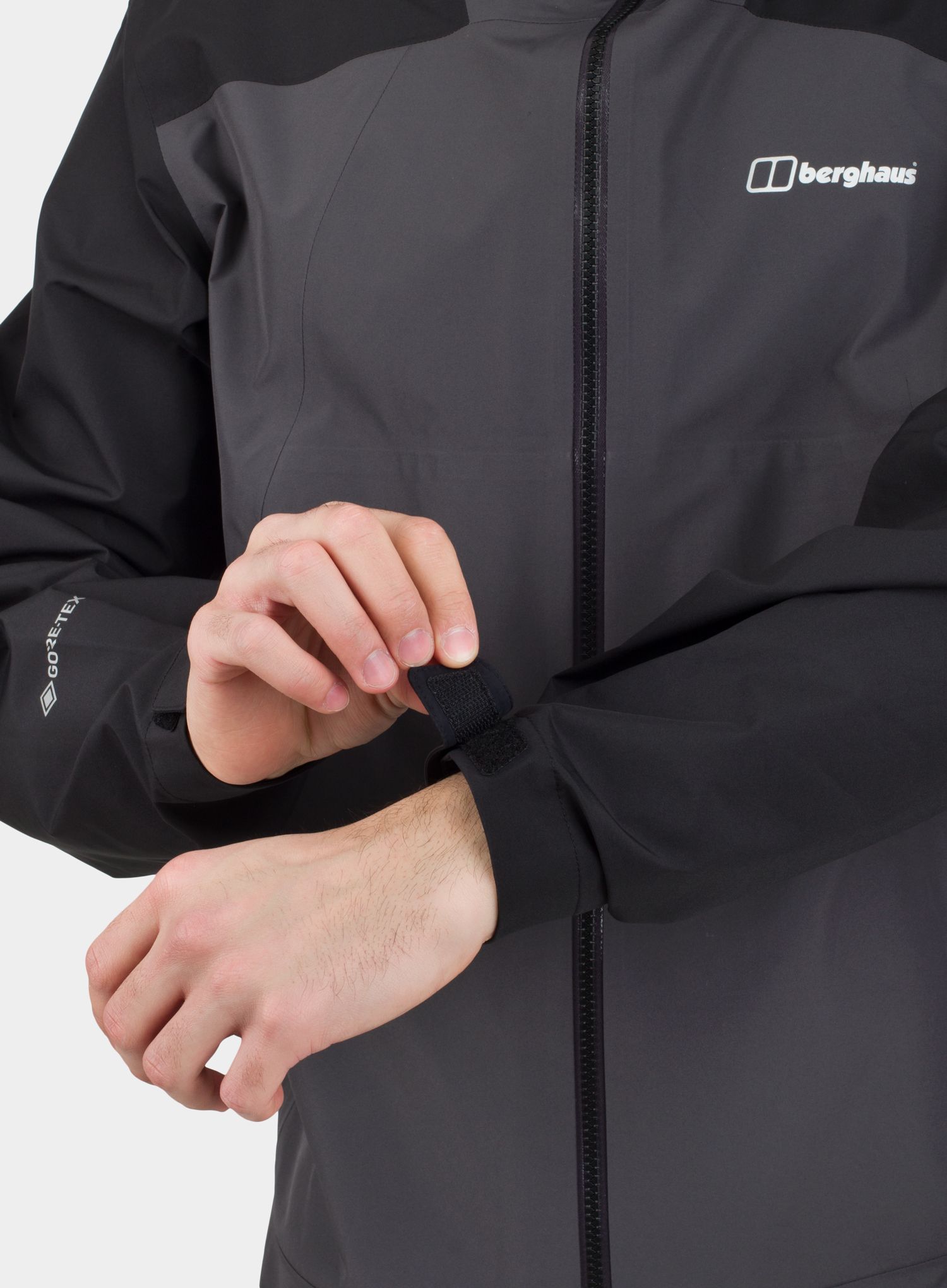 Яке GORE-TEX Berghaus Paclite Peak Vent Shell - grey/black