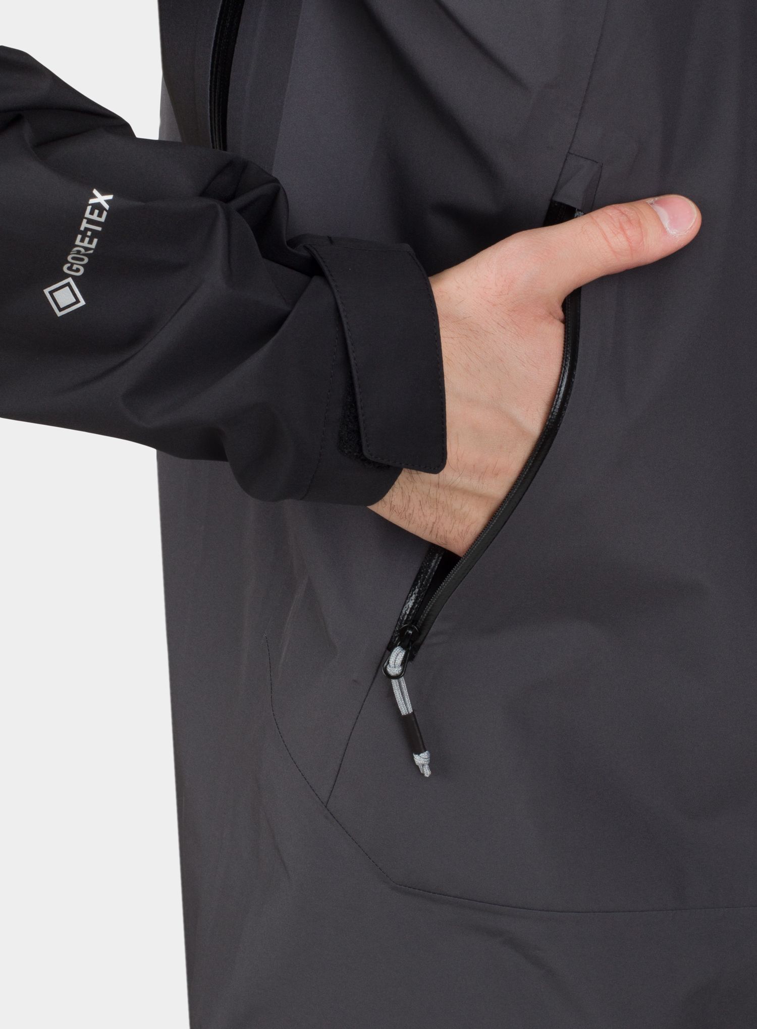 Яке GORE-TEX Berghaus Paclite Peak Vent Shell - grey/black