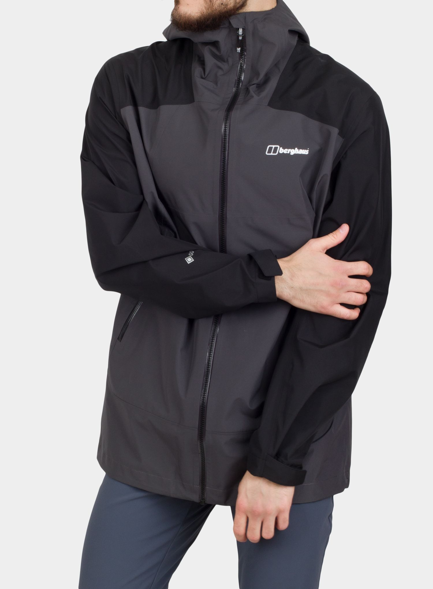 Яке GORE-TEX Berghaus Paclite Peak Vent Shell - grey/black