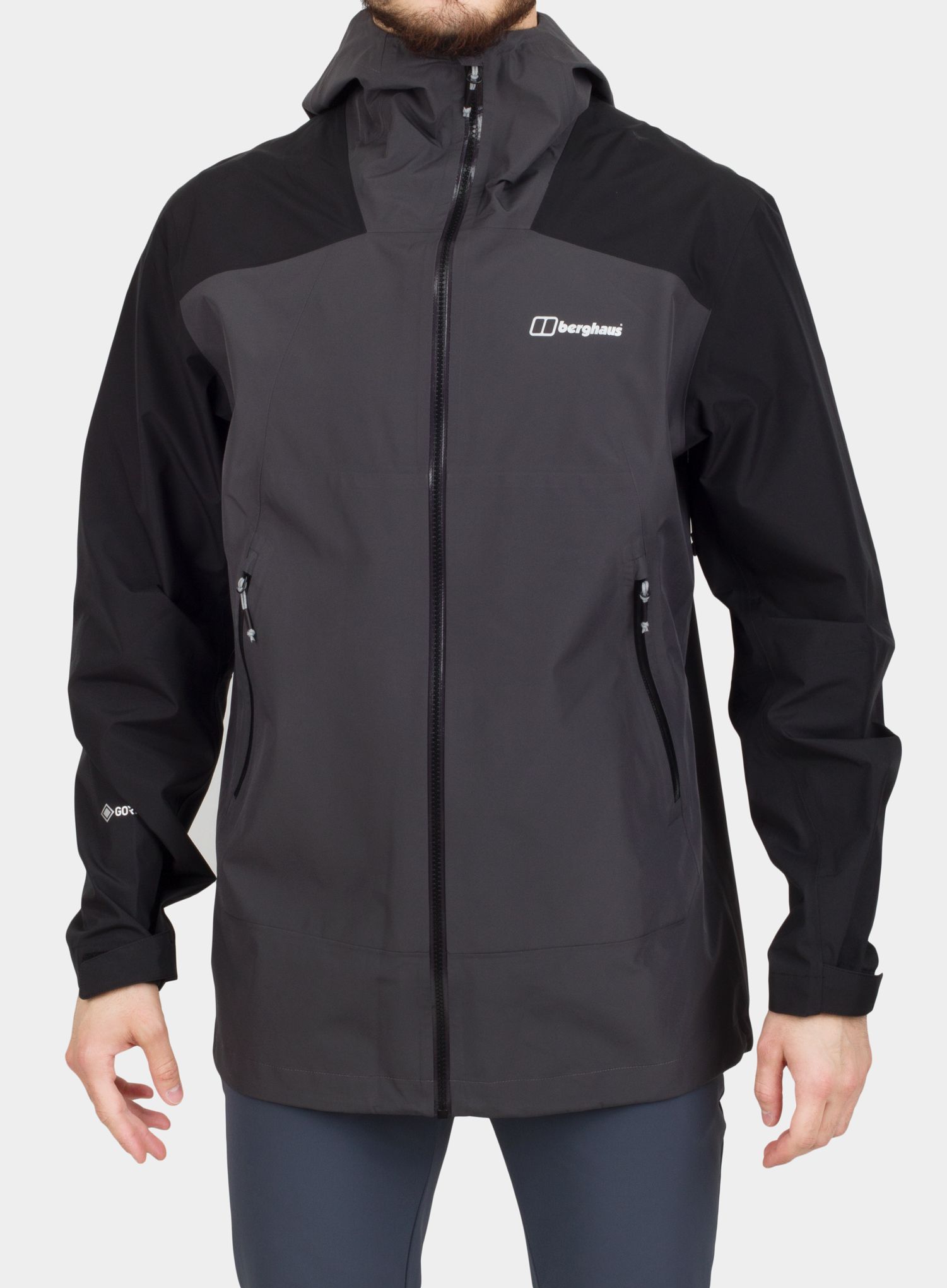 Яке GORE-TEX Berghaus Paclite Peak Vent Shell - grey/black