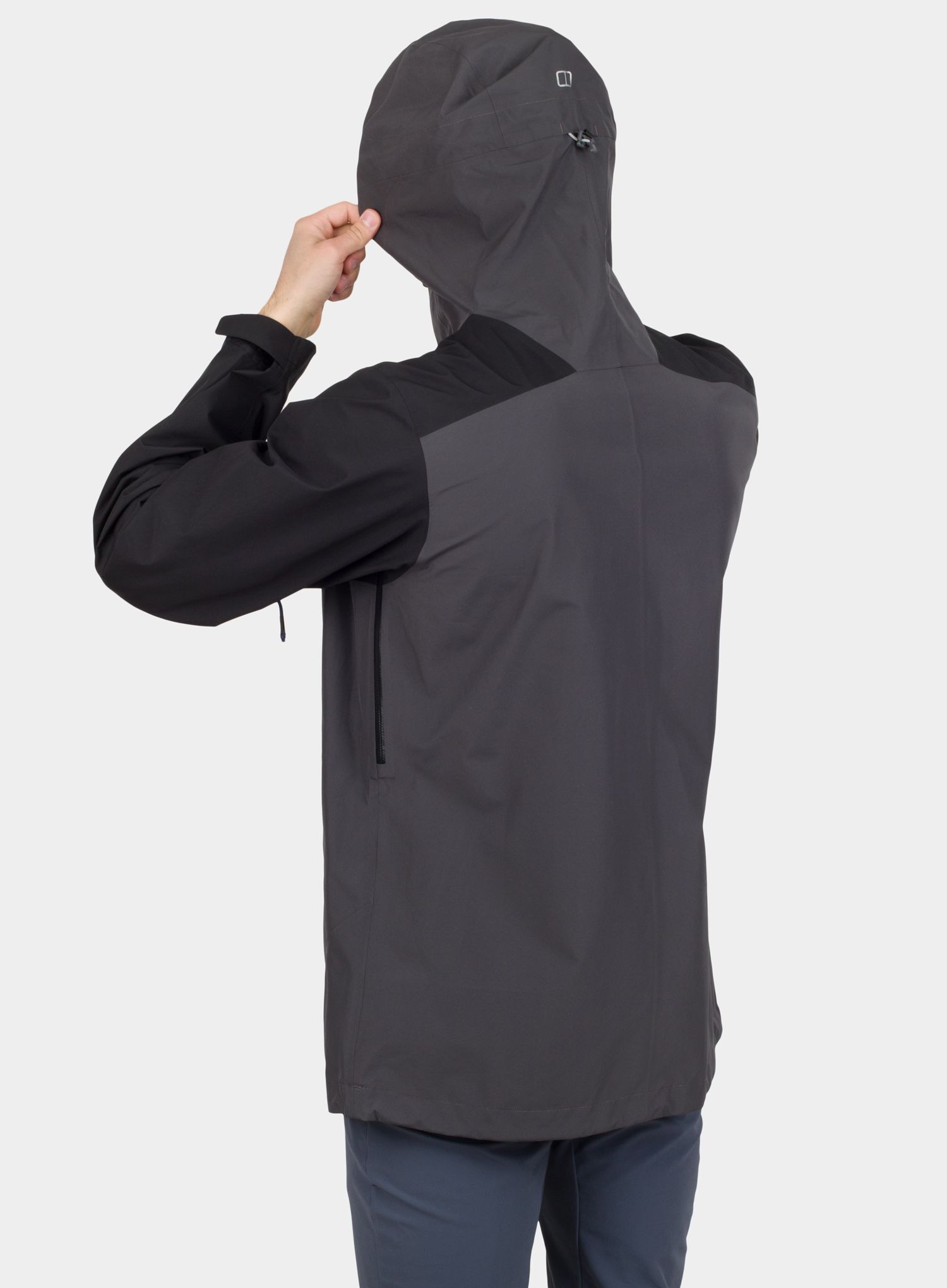 Яке GORE-TEX Berghaus Paclite Peak Vent Shell - grey/black