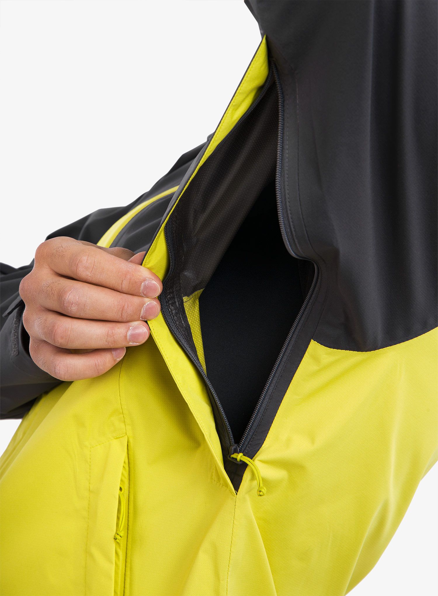 Водоустойчиво яке Rab Downpour Eco Jacket - graphene/zest