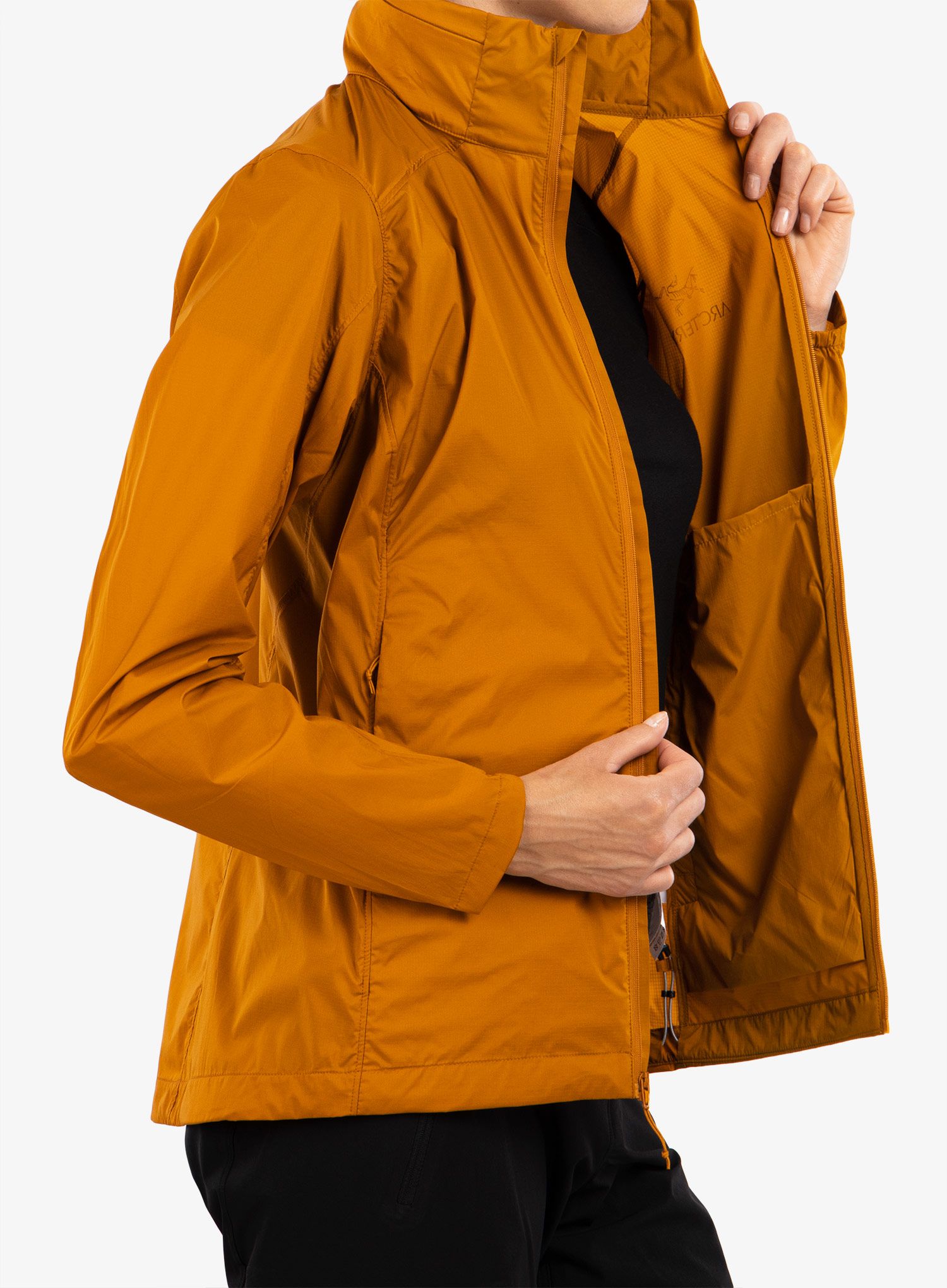 Дамско яке ветровка Arcteryx Nodin Jacket - revel