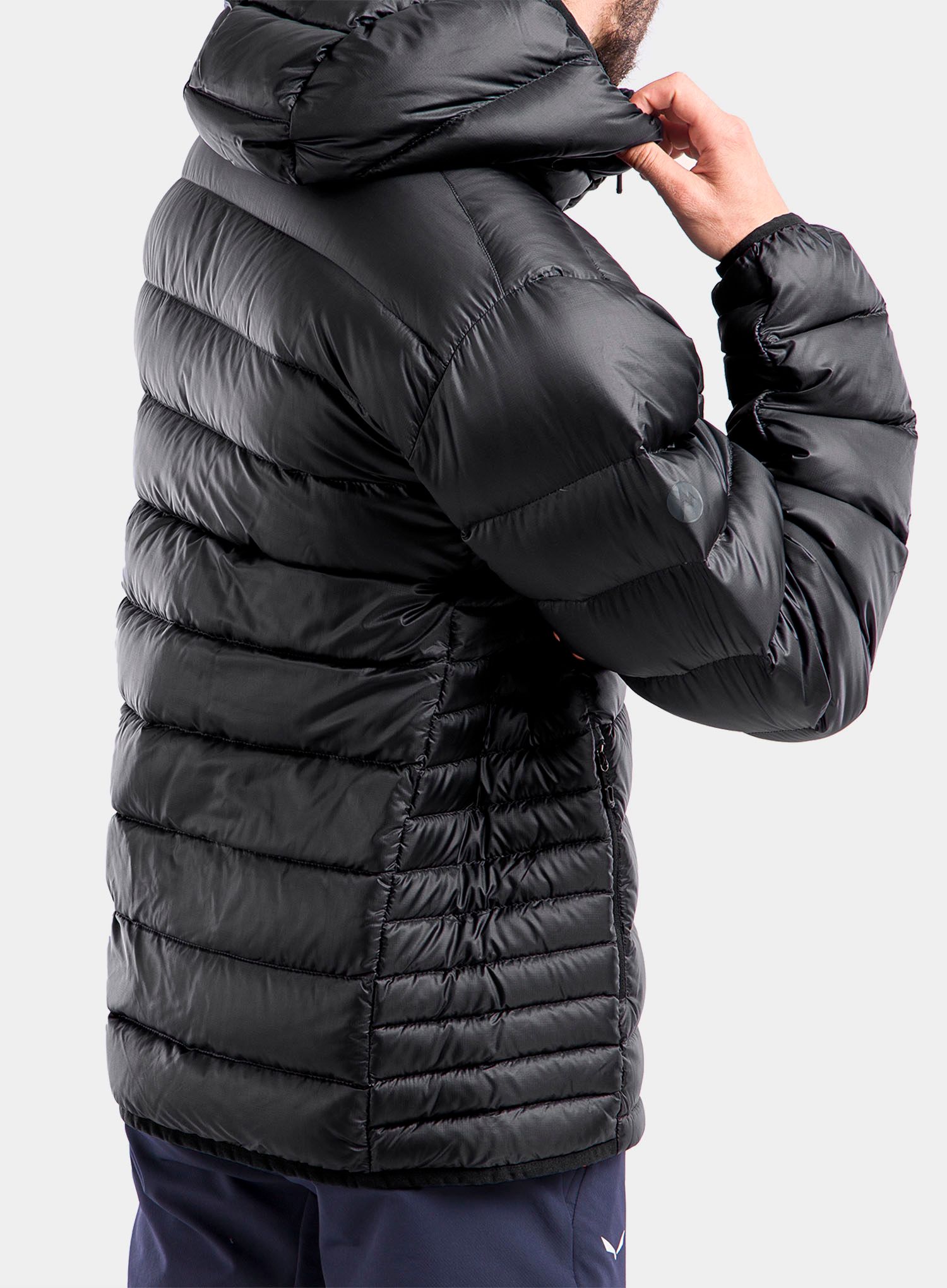 Пухено яке Marmot Hype Down Hoody - black