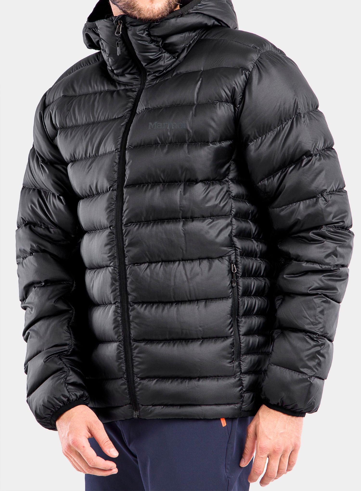 Пухено яке Marmot Hype Down Hoody - black