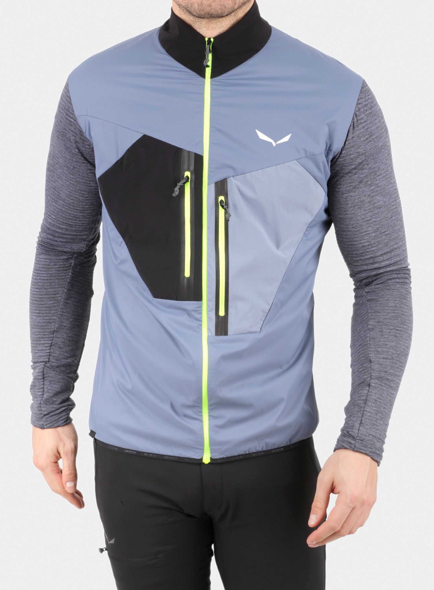 Яке Salewa Pedroc Hybrid 2 PTC Alpha Jacket - flint stone