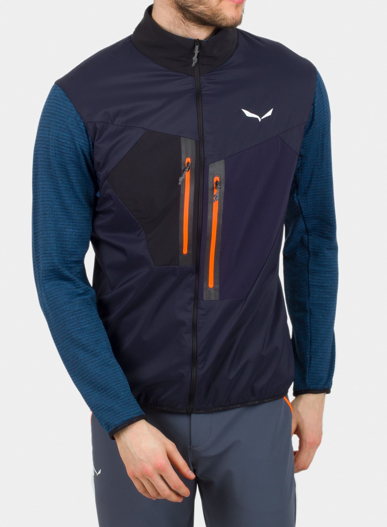 Яке Salewa Pedroc Hybrid 2 PTC Alpha Jacket - premium navy