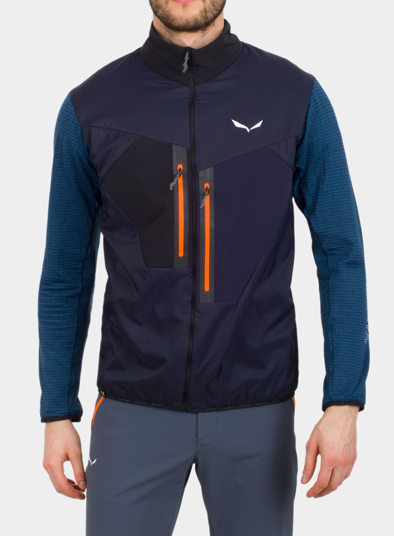 Яке Salewa Pedroc Hybrid 2 PTC Alpha Jacket - premium navy