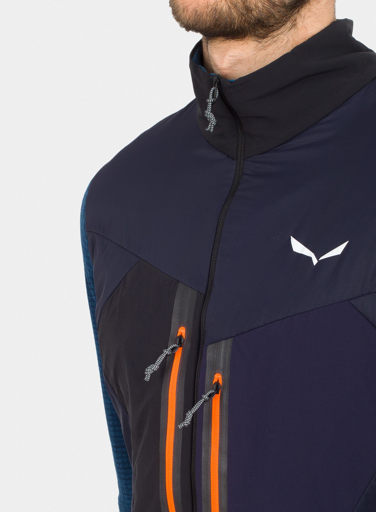 Яке Salewa Pedroc Hybrid 2 PTC Alpha Jacket - premium navy