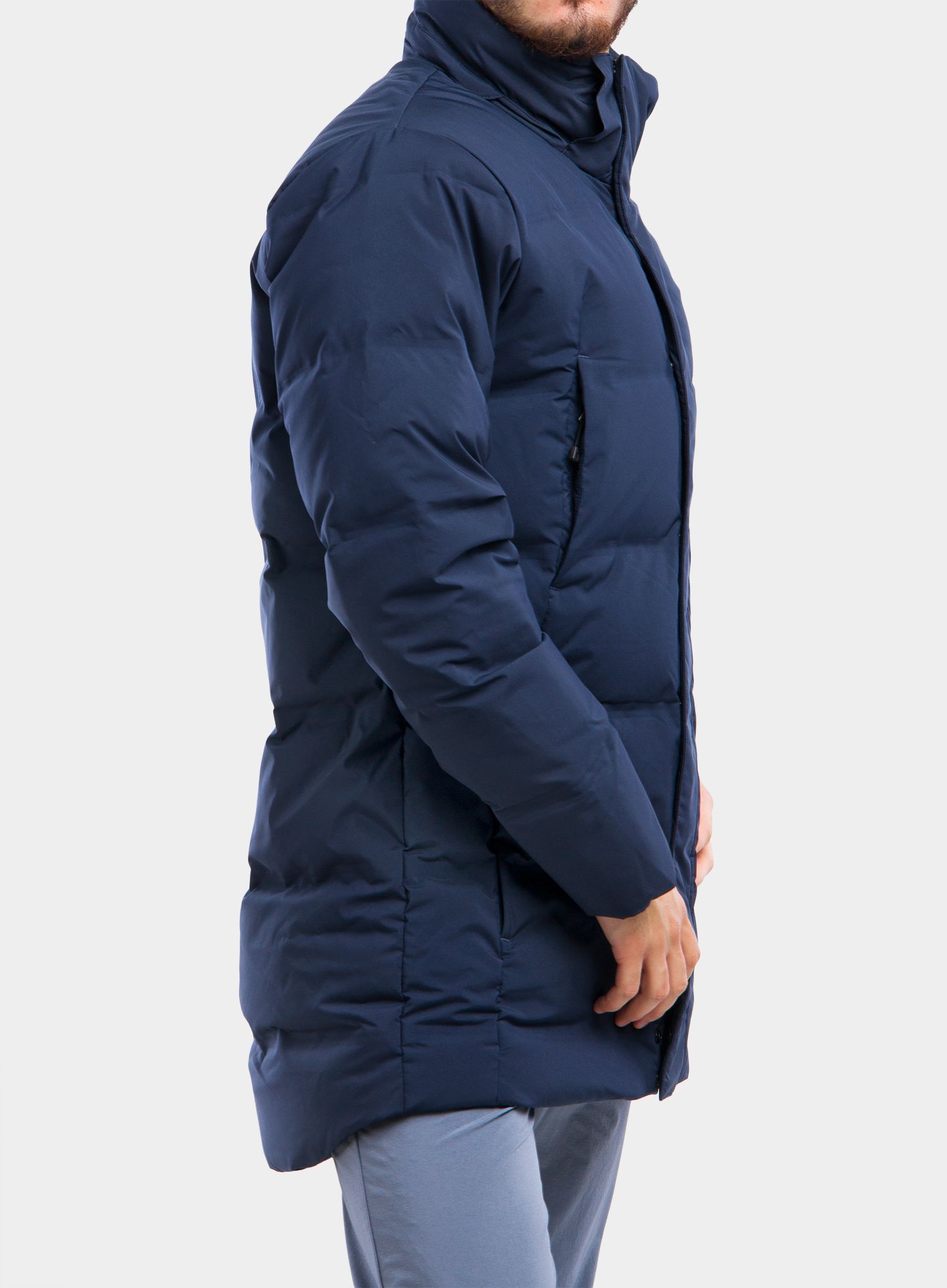 Зимно яке Patagonia Jackson Glacier Parka - navy blue