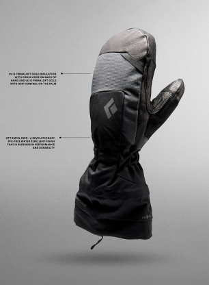 Дамски ръкавици лапи Black Diamond Mercury Mitts - black