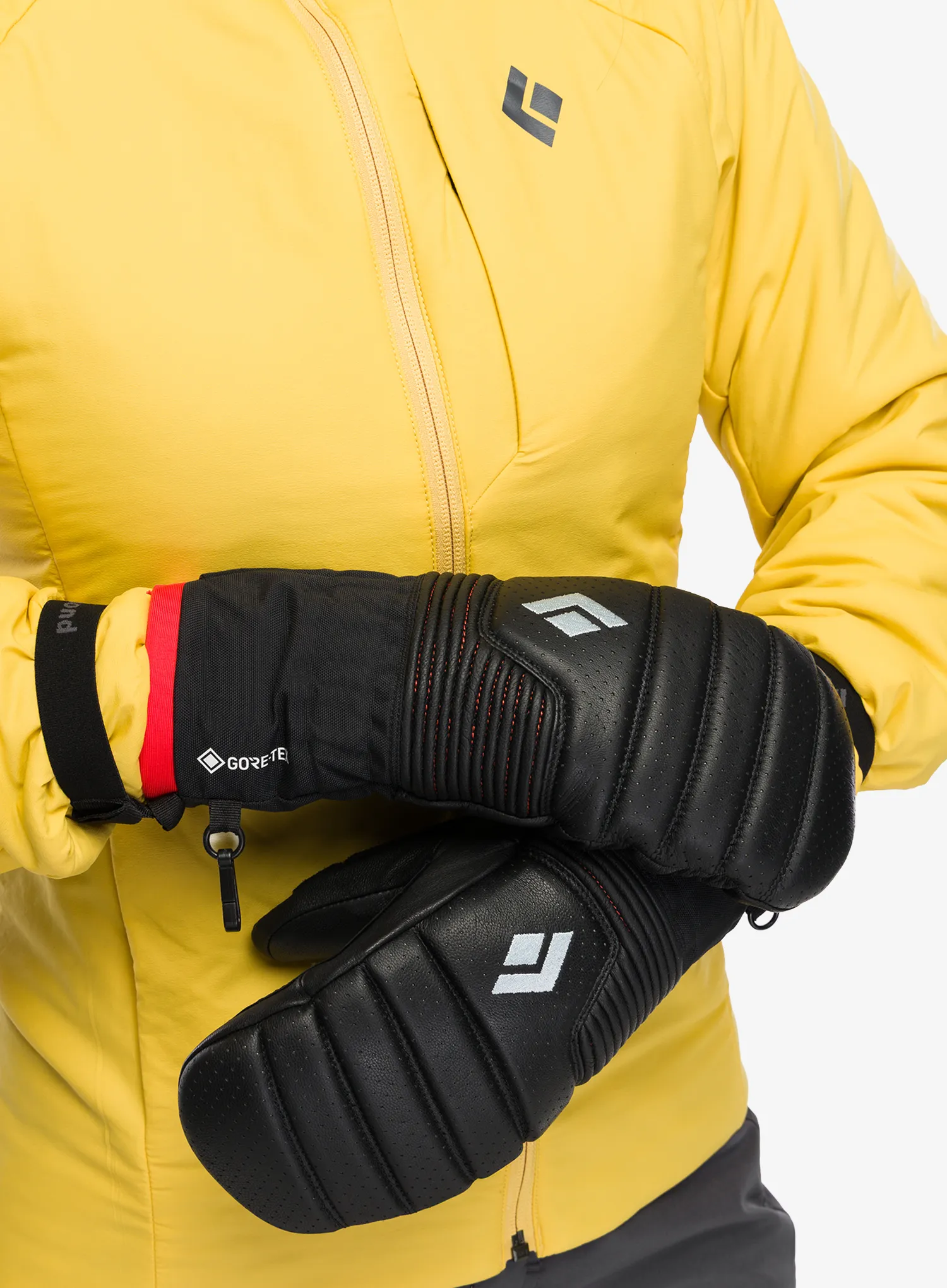 Дамски ръкавици лапи Black Diamond Progression Mitts - black/black