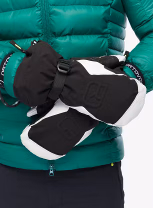 Ръкавици лапи Ortovox Merino Freeride Mitten - blk raven