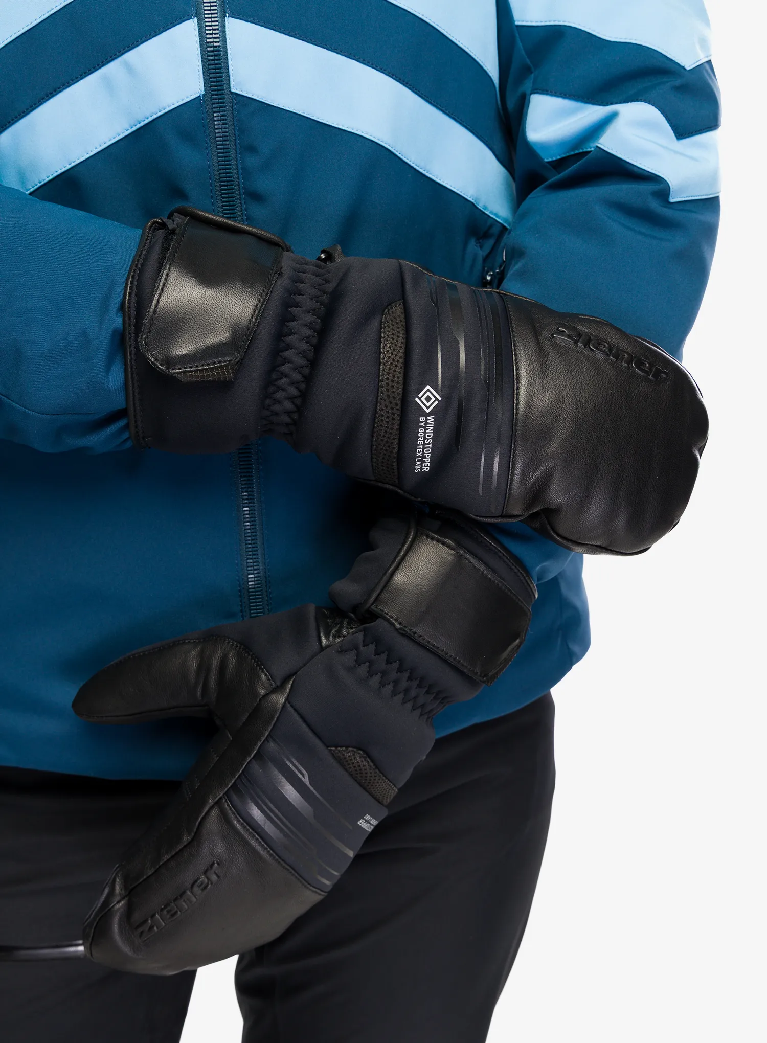 Ръкавици лапи Ziener Garcelo WS PR - black