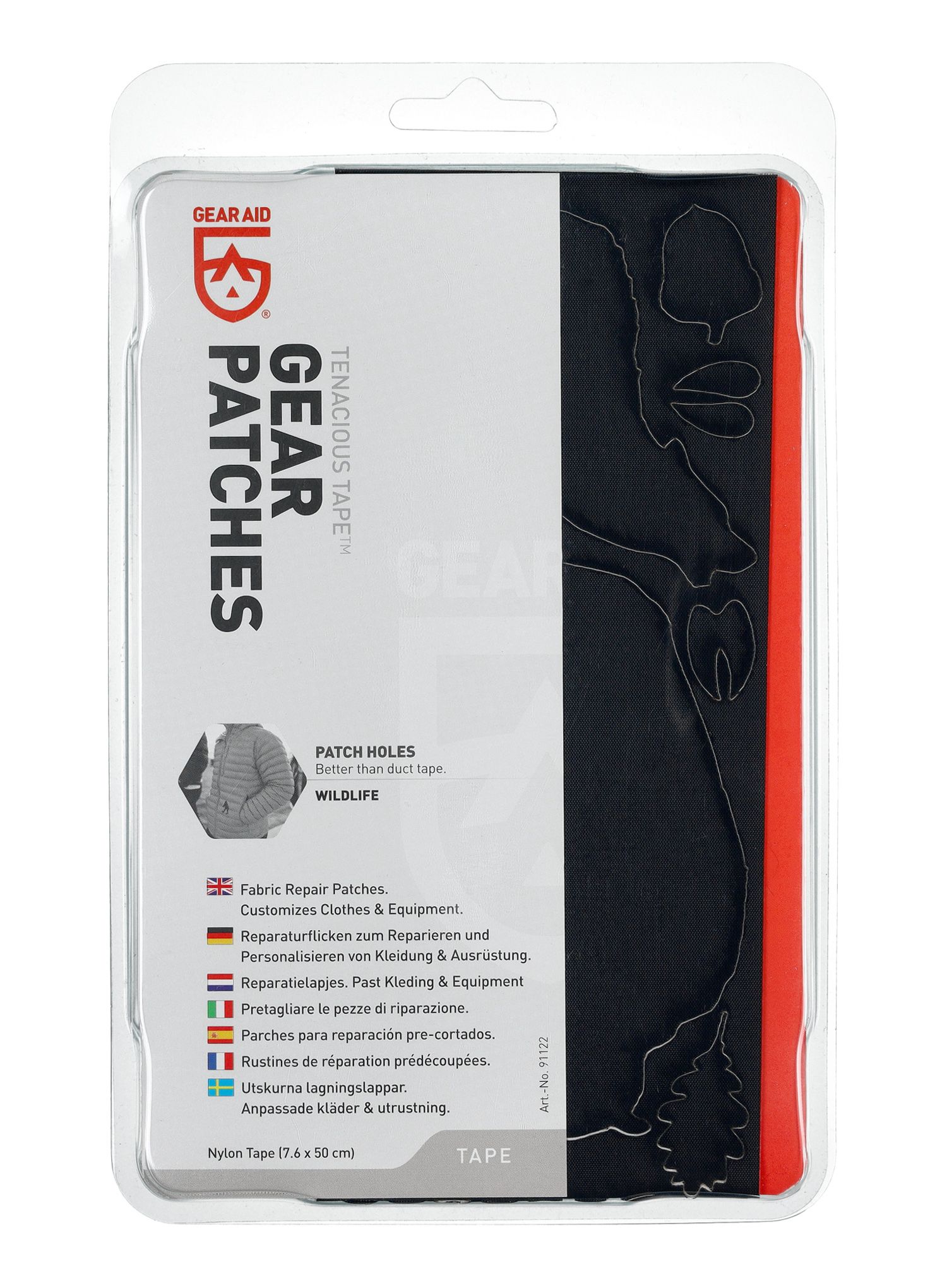 Ремонтен комплект Gear Aid Tenacious Tape Gear Patches Wildlife - Wildlife