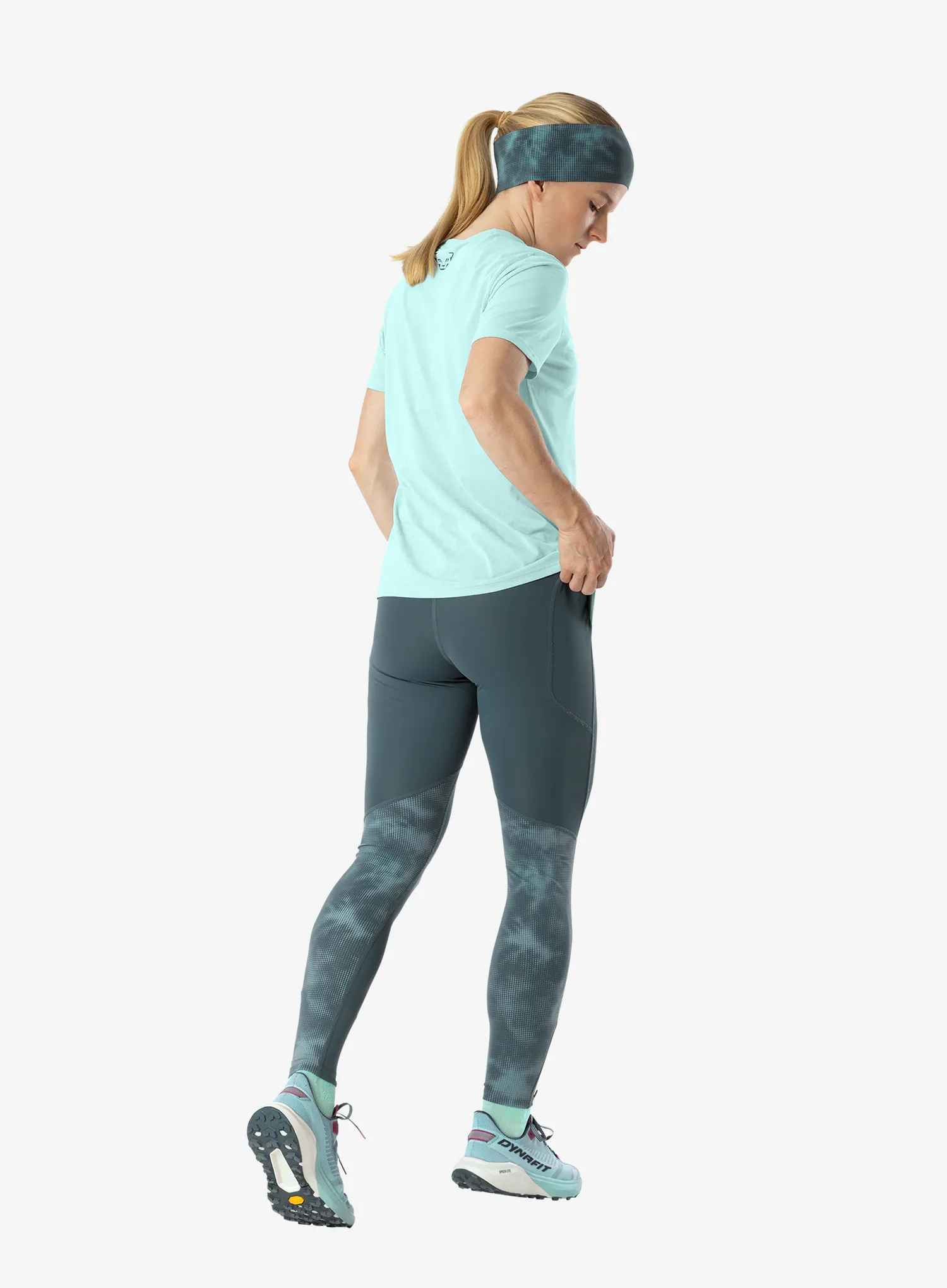 Дамски клин за бягане Dynafit Trail Reflective Tights - cinder