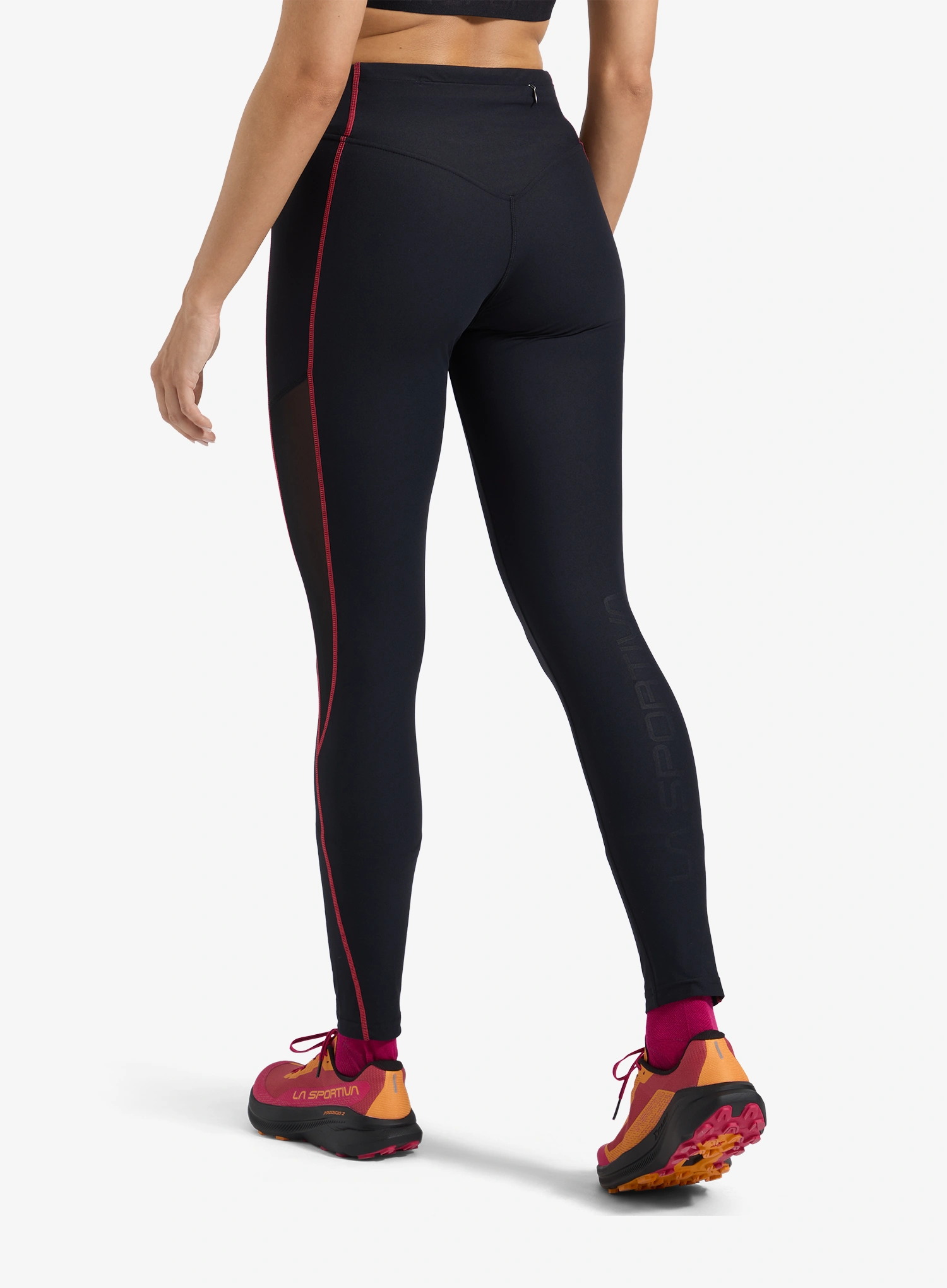 Дамски клин за бягане La Sportiva Triumph Tight Pant - black/hibiscus