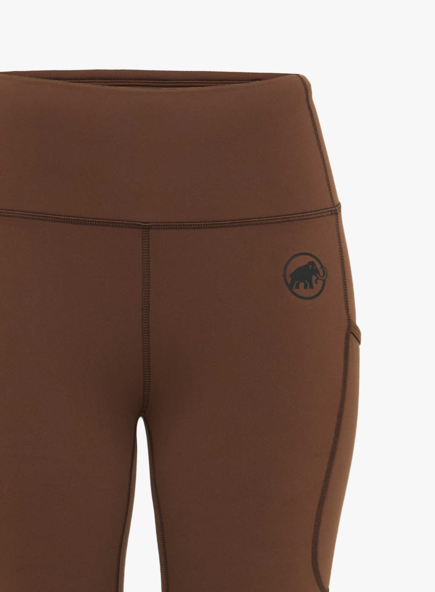 Дамски клин за бягане Mammut Crag Winter Tights - soil