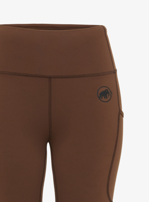 Дамски клин за бягане Mammut Crag Winter Tights - soil