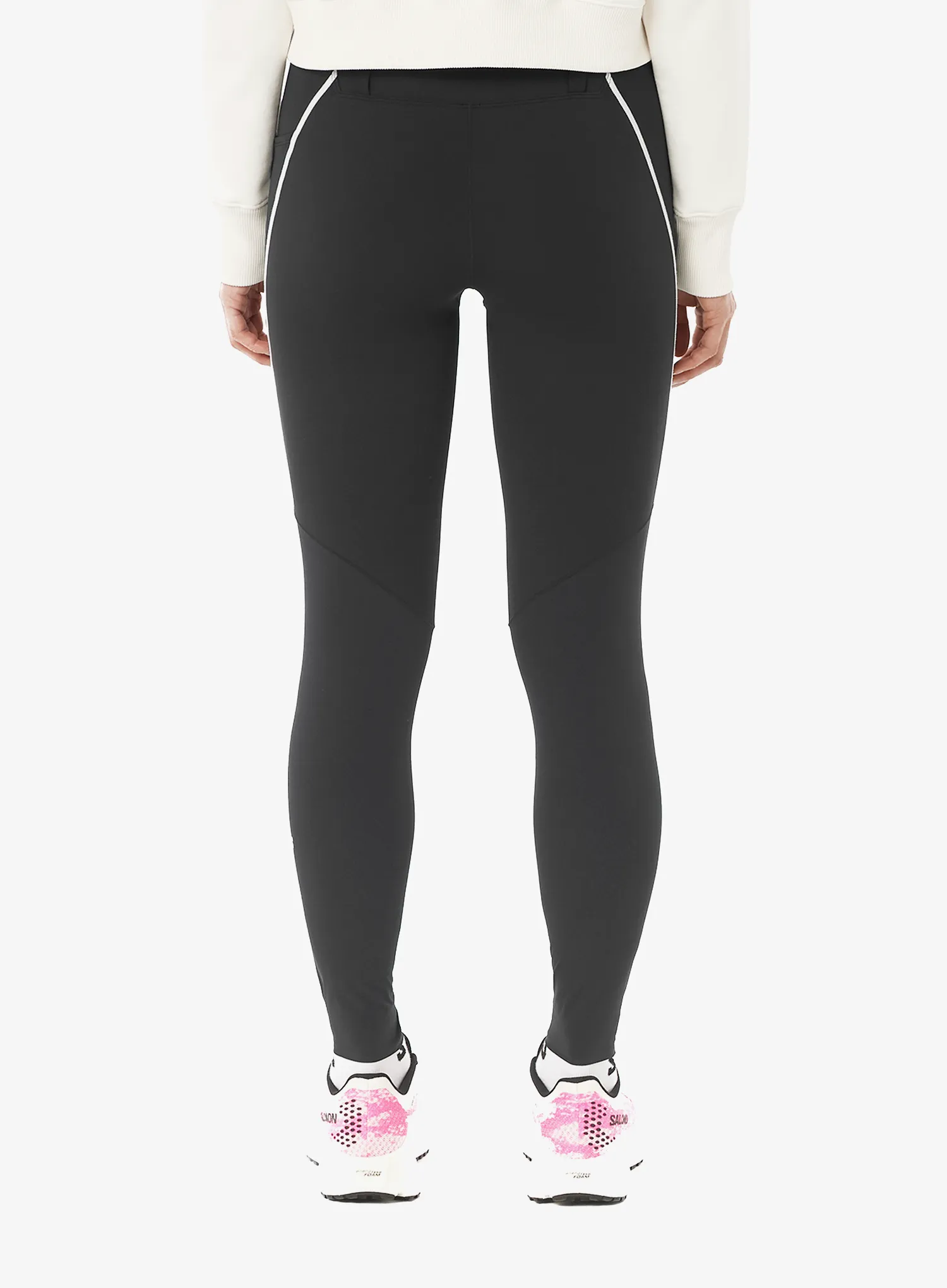 Дамски клин за бягане Salomon Sense Stow Tights - deep black