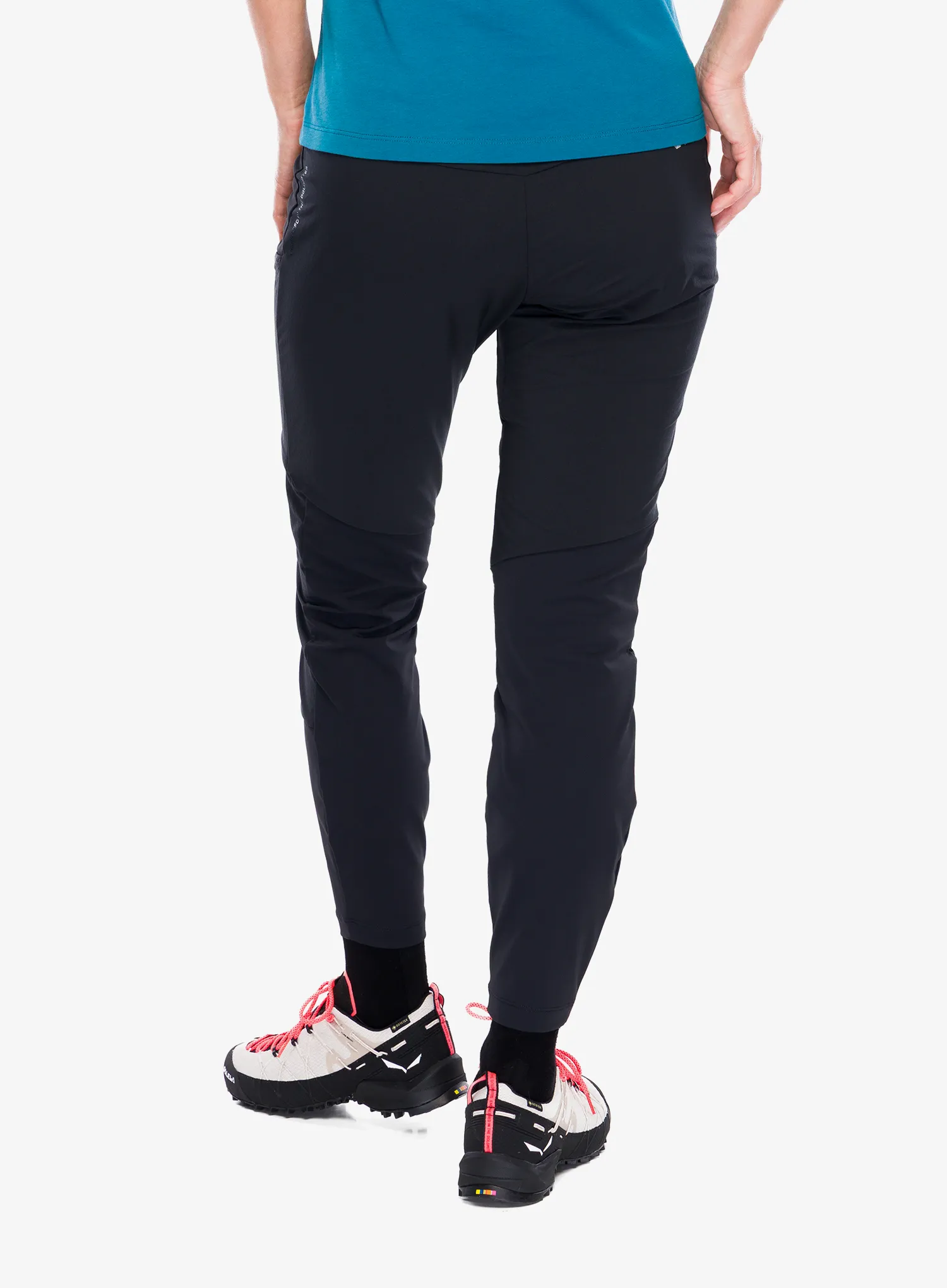 Дамски панталони за катерене Salewa Puez Dry Responsive Cargo Tights - black out