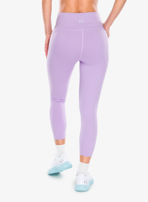 Дамски клин за бягане Under Armour Meridian Ankle Leg - octane/metallic silver