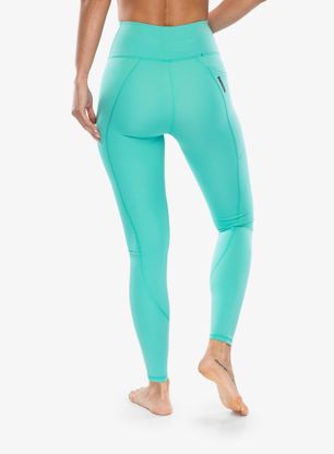 Дамски клин за бягане Under Armour Rush Legging NS - neptune/iridescent