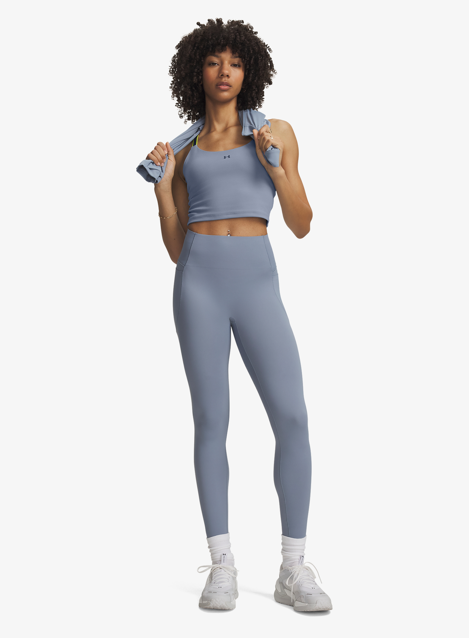 Дамски клин Under Armour Vanish Elite Legging - blue wind/metallic silver