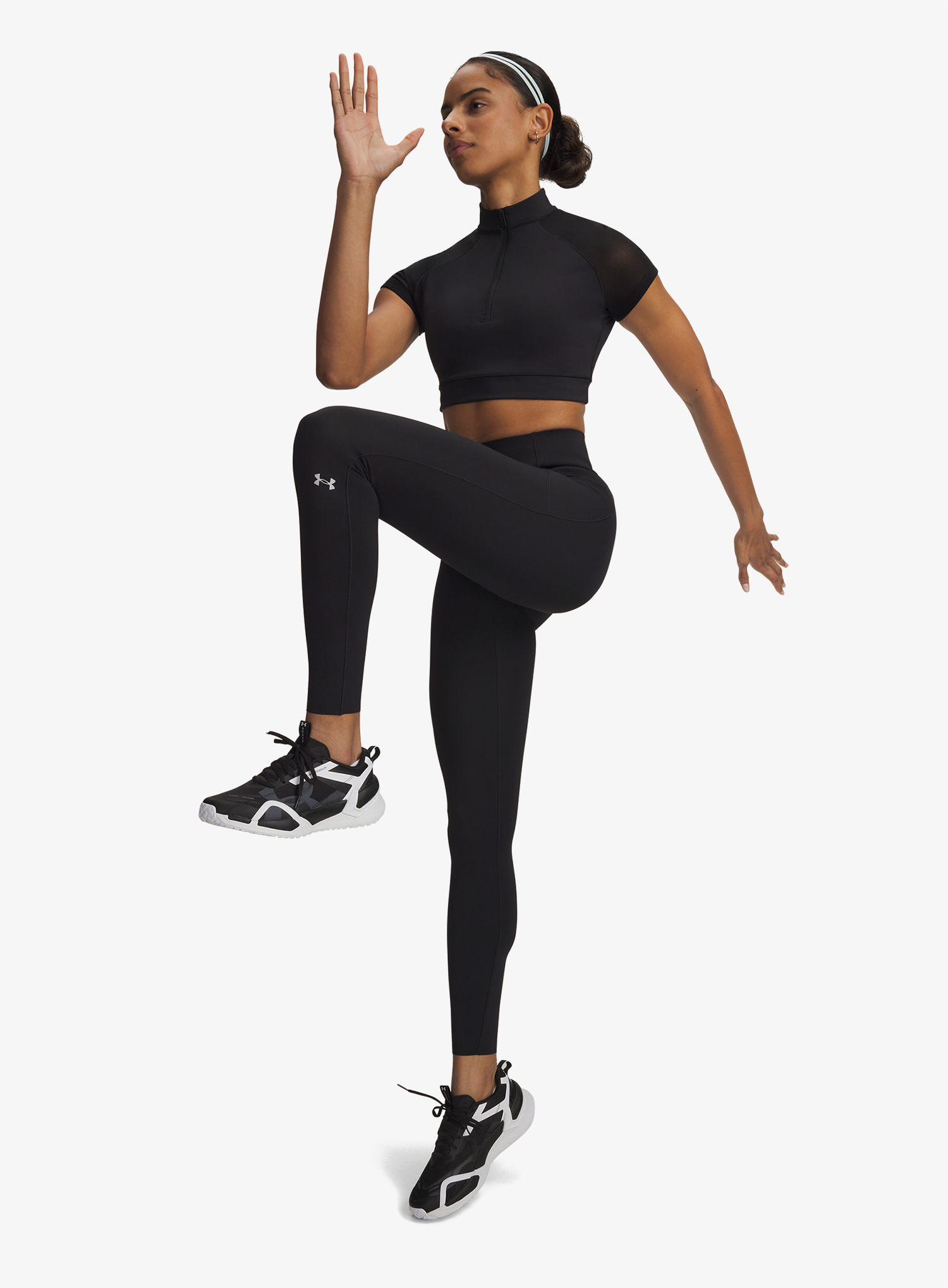 Дамски клин Under Armour Vanish Elite Legging - ultimate black/metallic silver