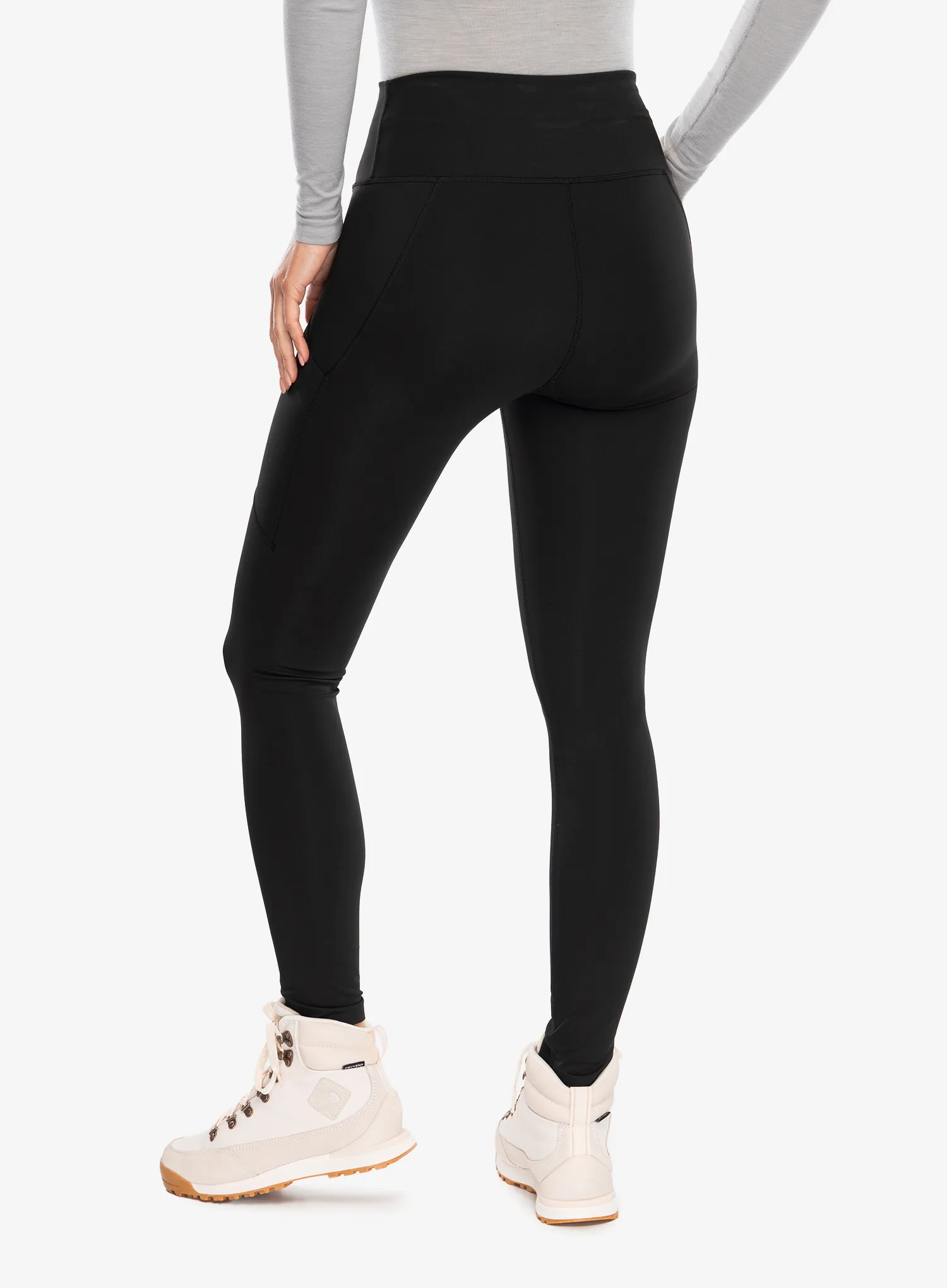 Дамски панталони за трекинг Fjallraven Abisko Tights  - black