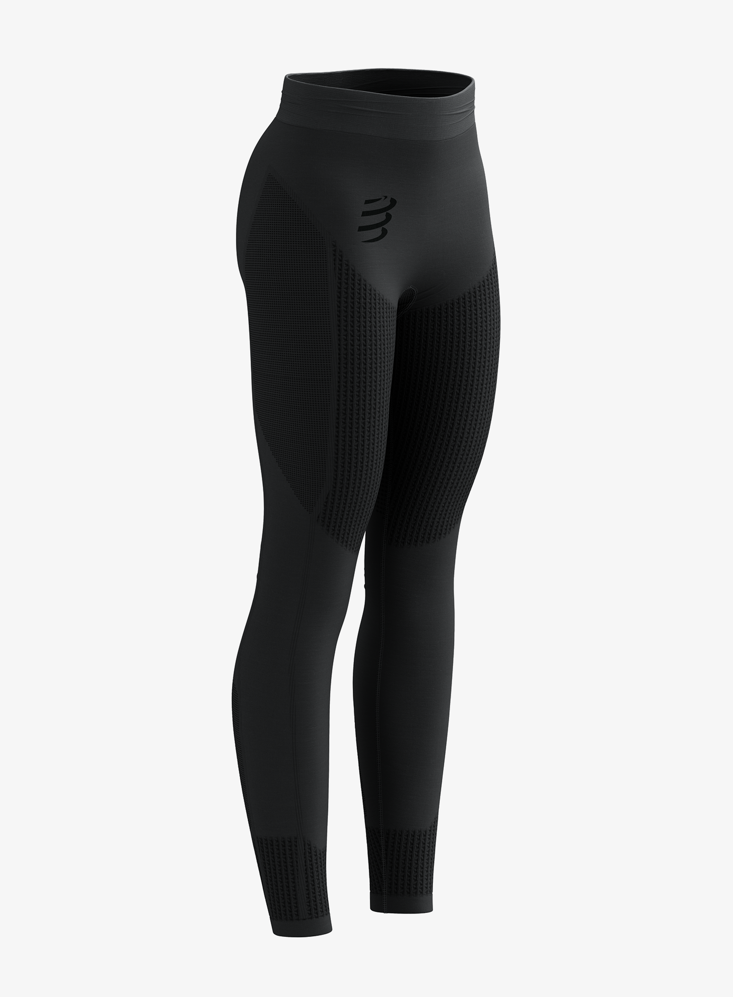Дамски термоактивен клин Compressport On/Off Tights - black