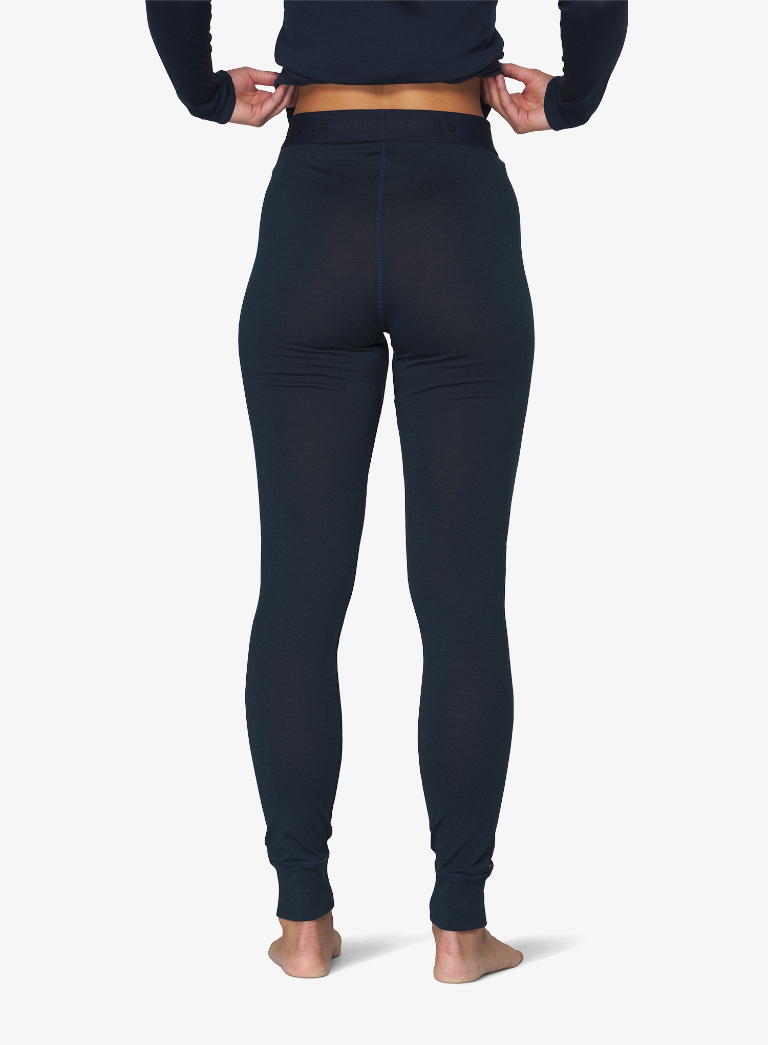 Дамски термоактивен клин Devold Breeze Merino 150 Longs - ink