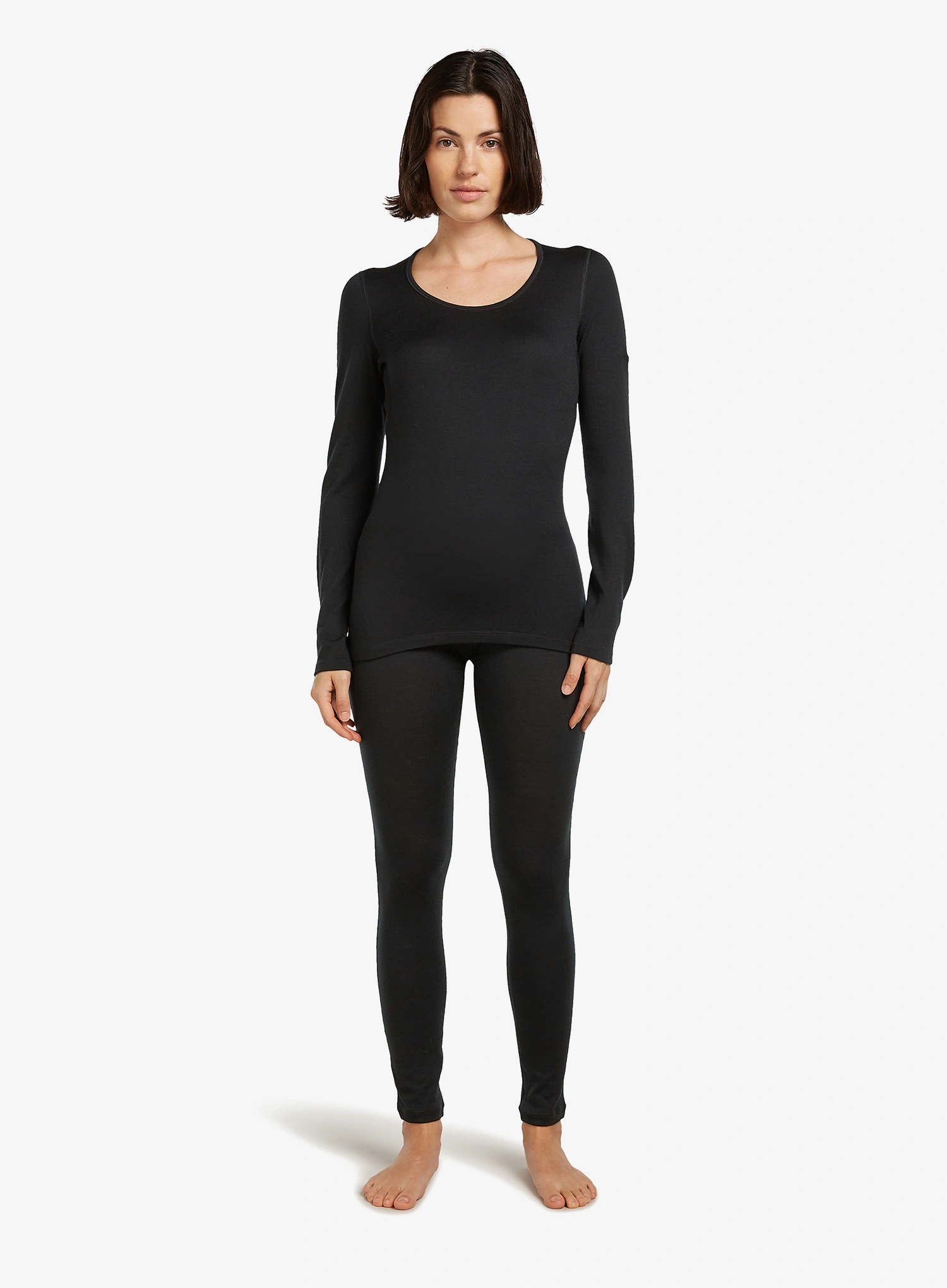 Дамски термоактивен клин Icebreaker 260 Tech Leggings - black