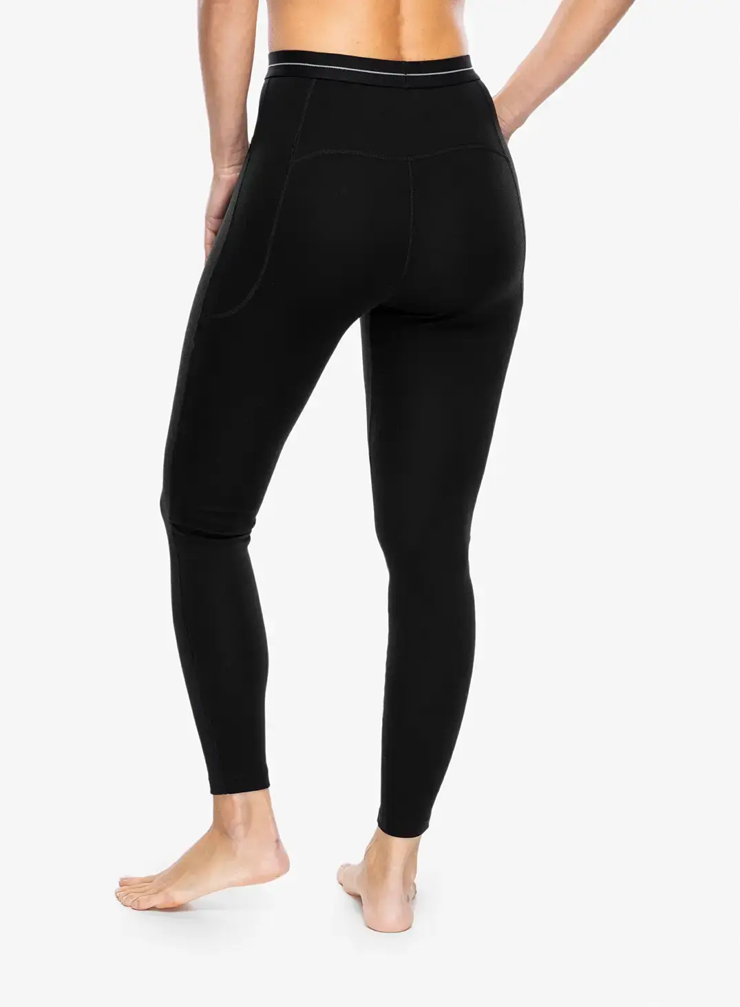 Дамски термоактивен клин Icebreaker 300 Merino Fine Polar Leggings - black