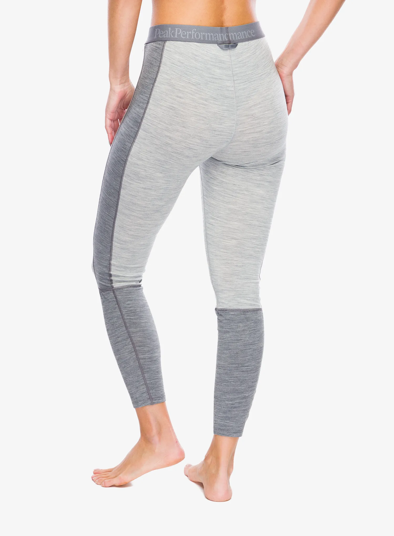 Дамски термоактивен клин Peak Performance Magic Long John - med grey melange