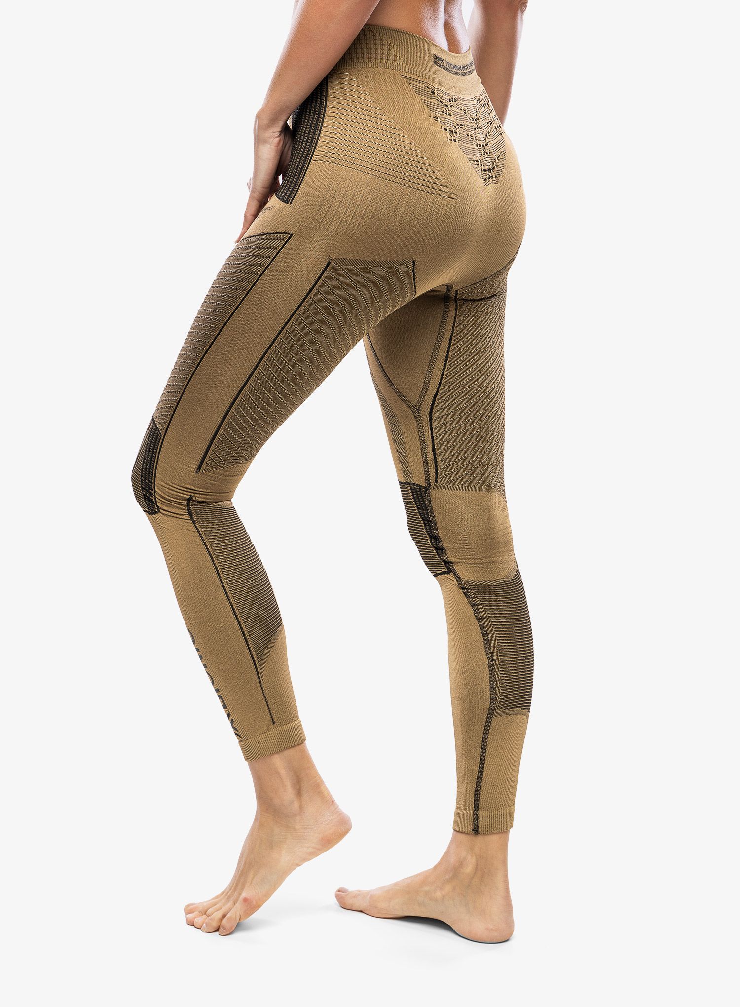 Дамски термоактивен клин X-Bionic Radiactor 4.0 Pants - gold/black