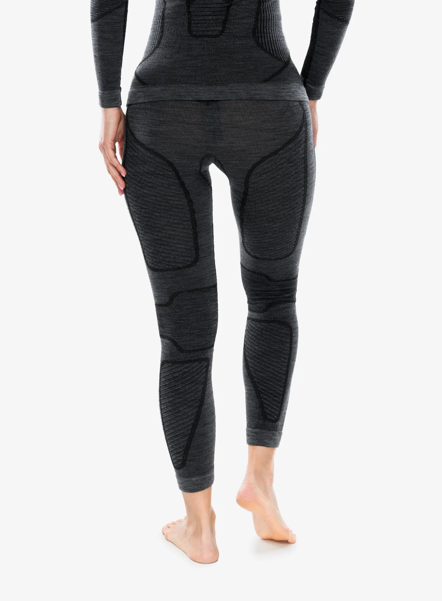 Дамски термоактивен клин X-Bionic Symbio Merino Pants - rhino grey