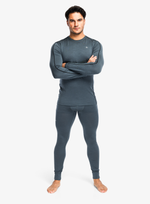 Термоактивен клин Ortovox 185 Rock N Wool Long Pants - dark arctic grey