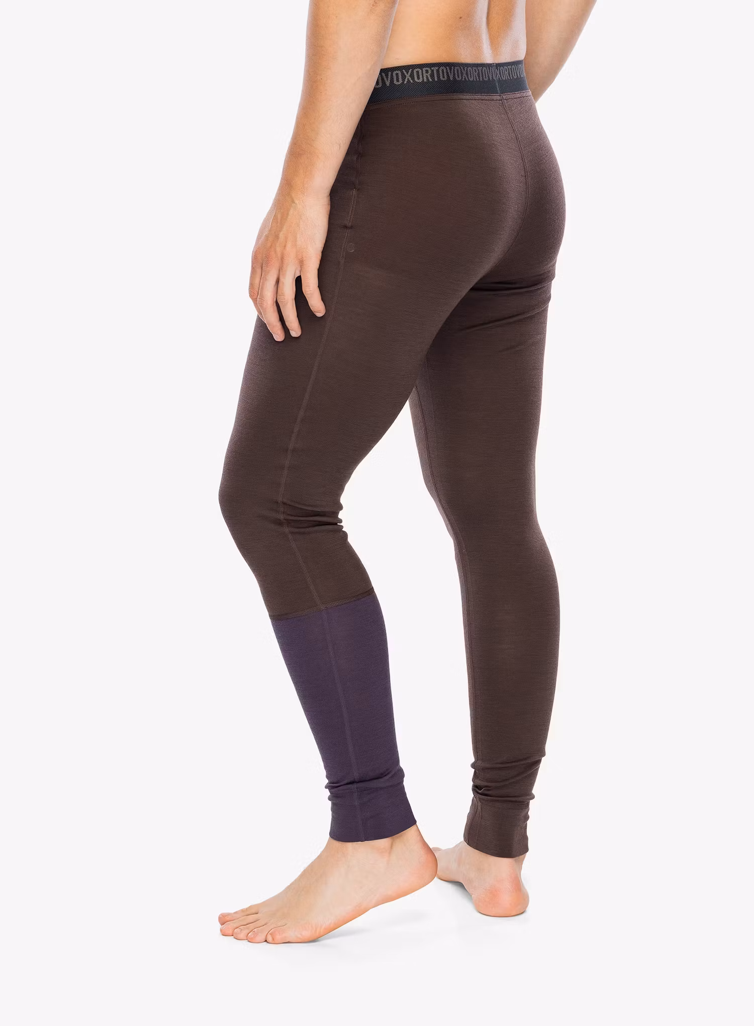 Термоактивен клин Ortovox 185 Rock N Wool Long Pants - dark chestnut
