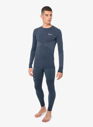Термоактивен клин Salewa Zebru Medium Warm AMR Tight - dark denim