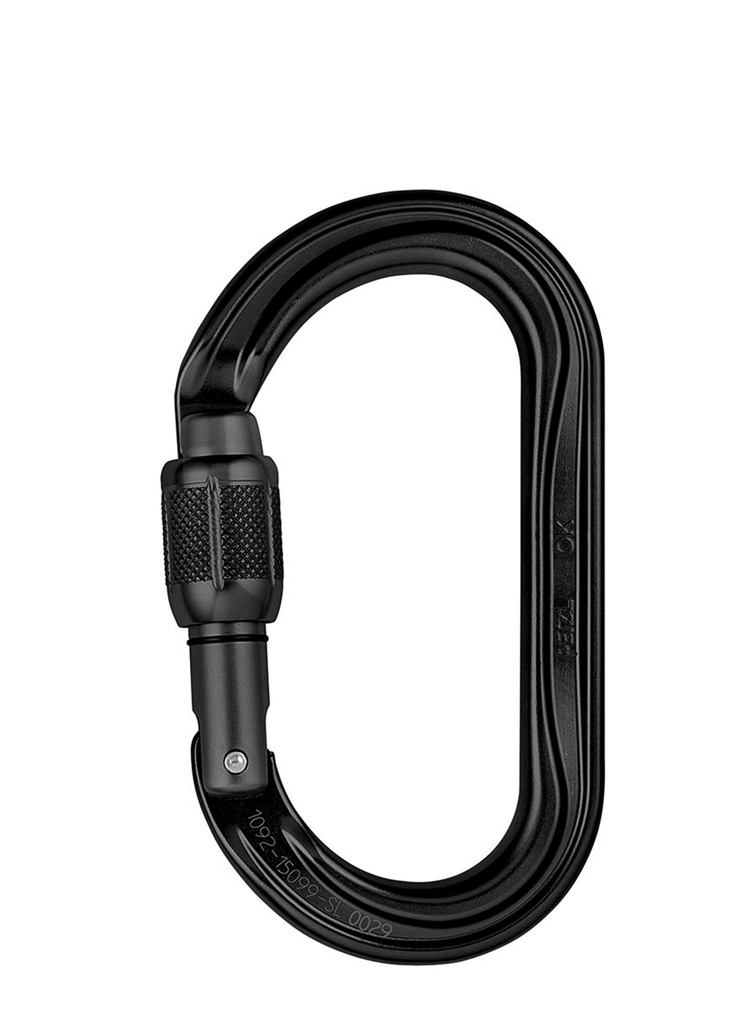 Катерачен карабинер Petzl OK Screw-Lock - noir