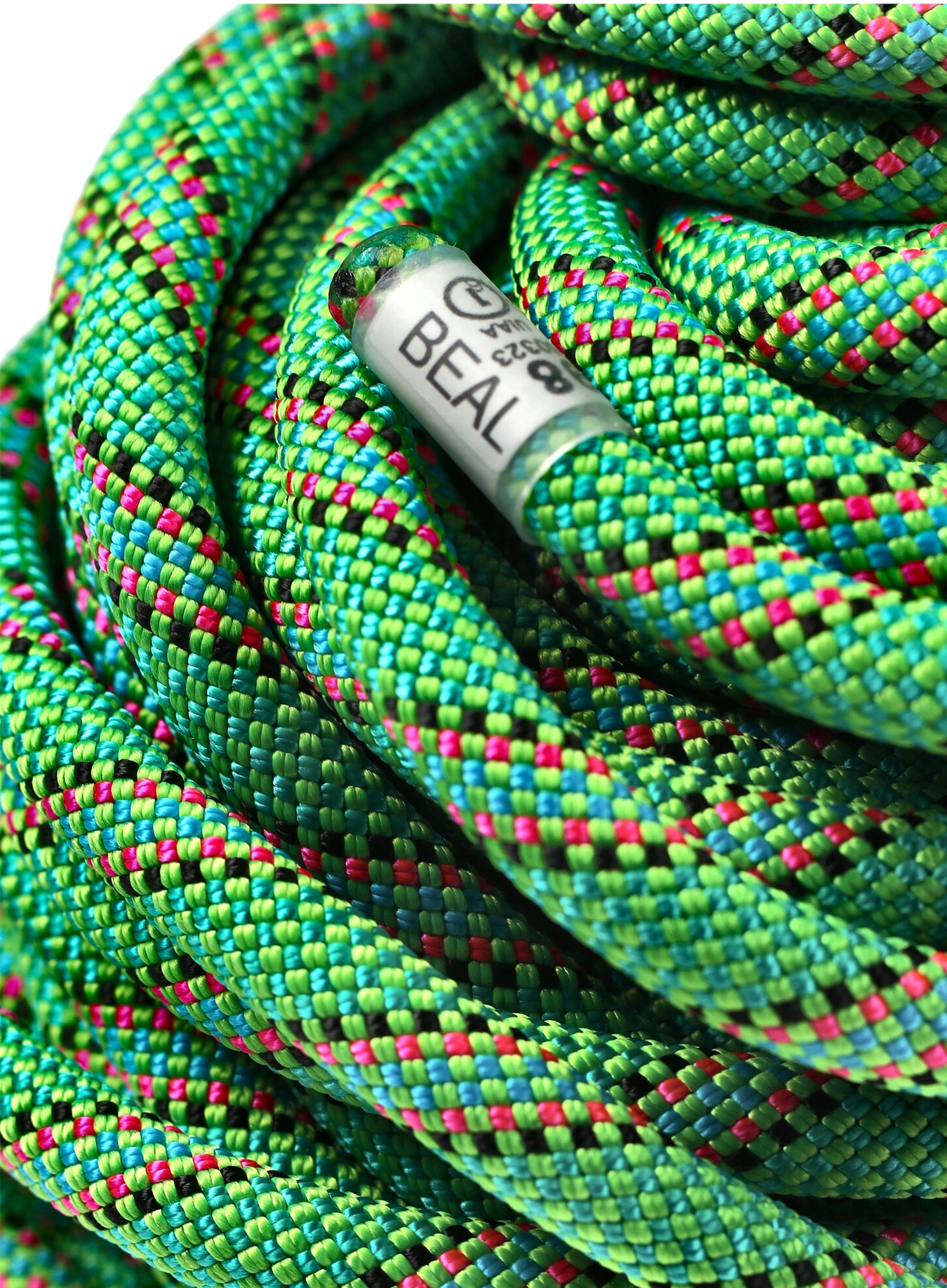 Динамично въже Beal Tiger Unicore 10 mm x 70 m Dry Cover  - green