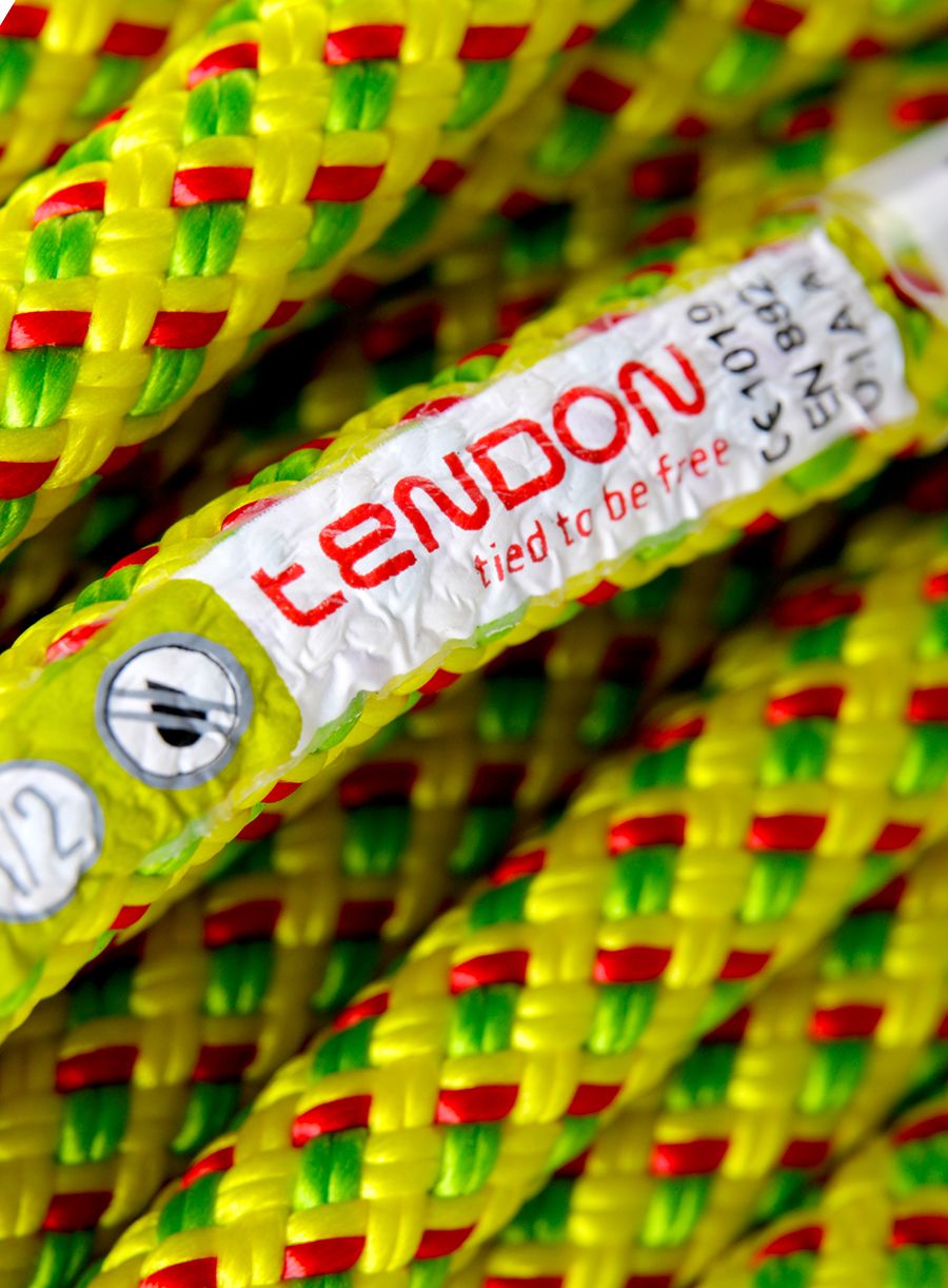 Планинарско въже Tendon Alpine 7,9 mm 30 m - yellow